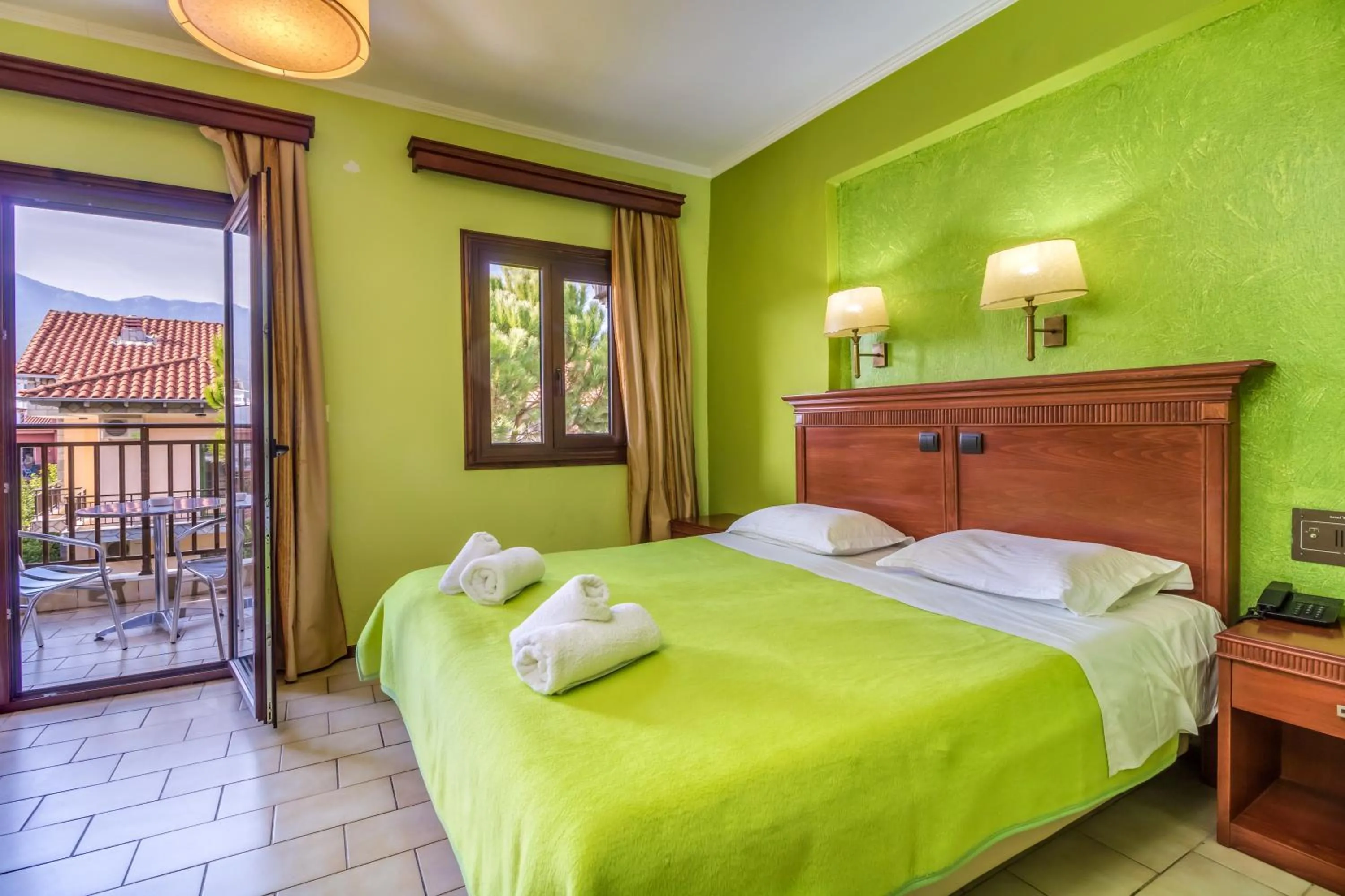 Bed in Hotel Pegasus-Adult Friendly