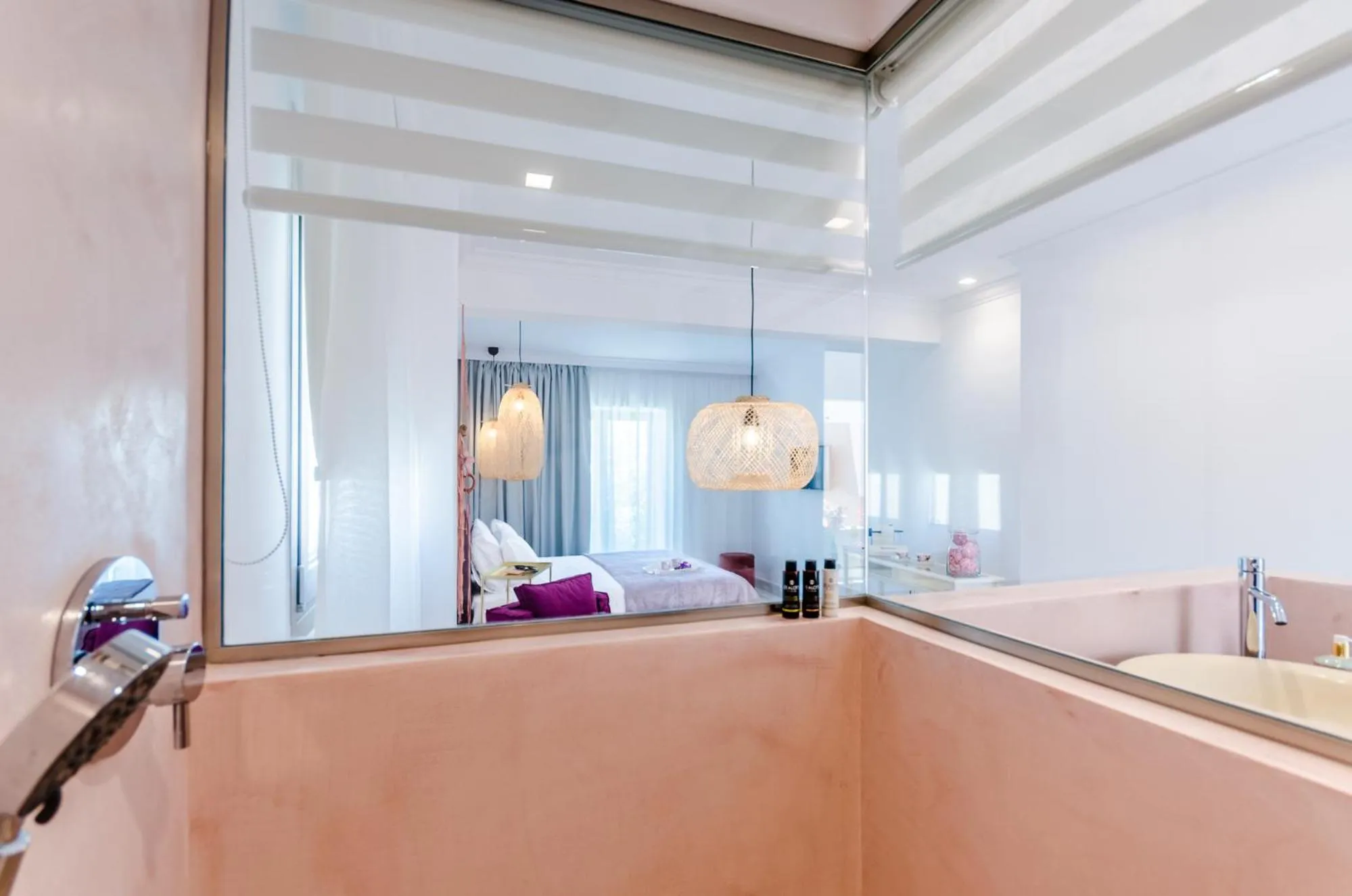 Bed in Malia Mare Hotel