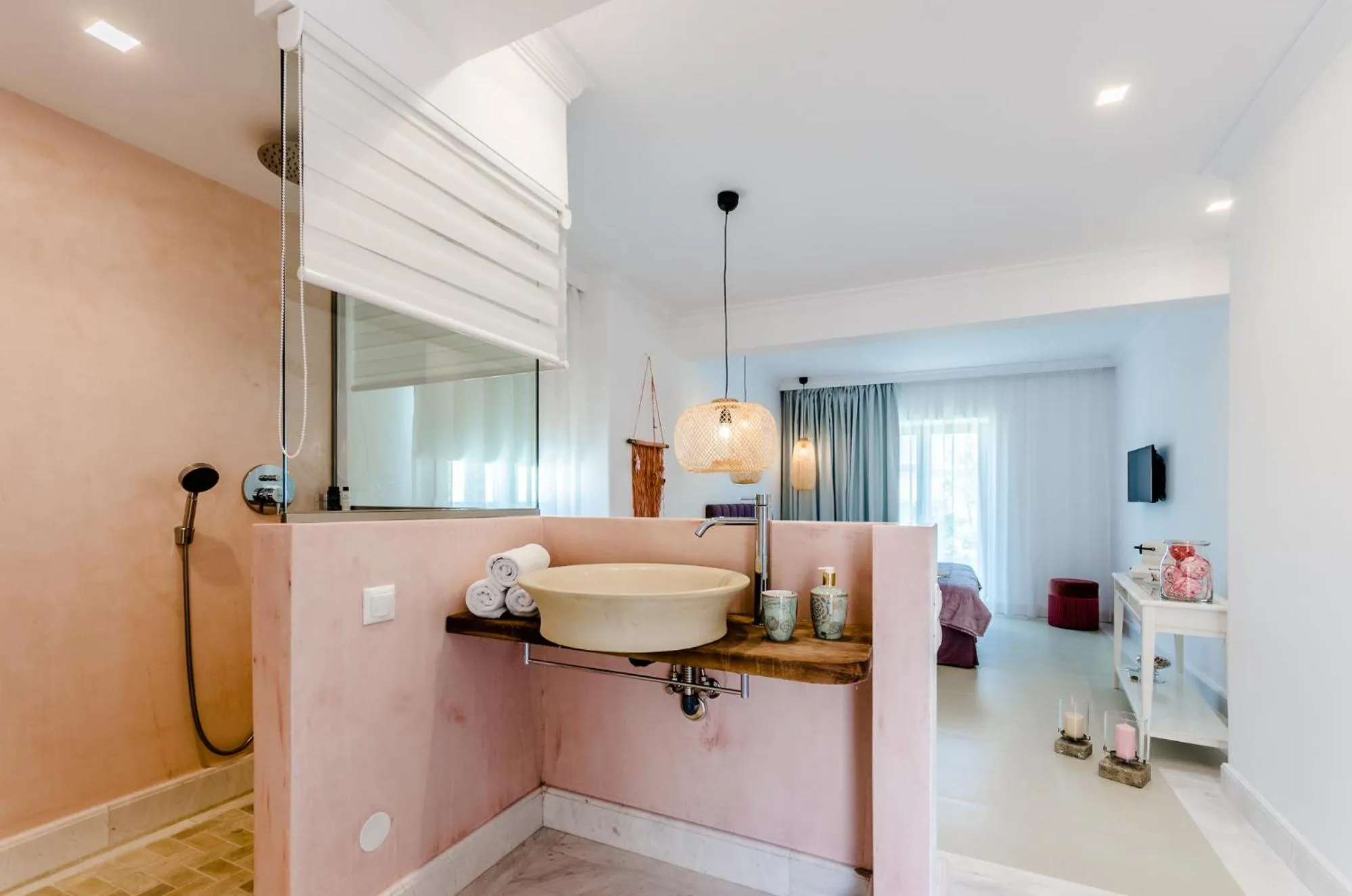 Bathroom in Malia Mare Hotel