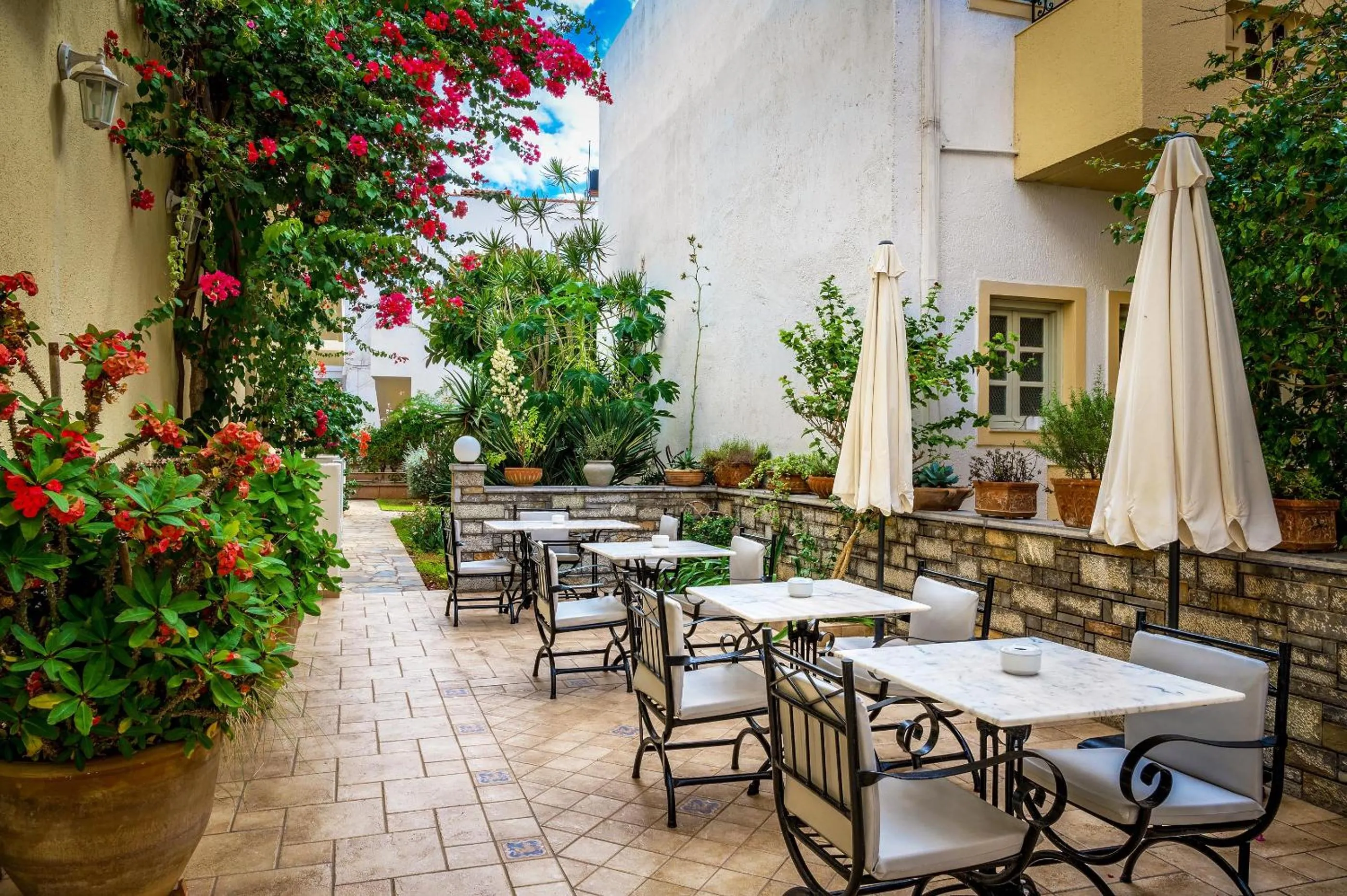 Breakfast in Malia Mare Hotel