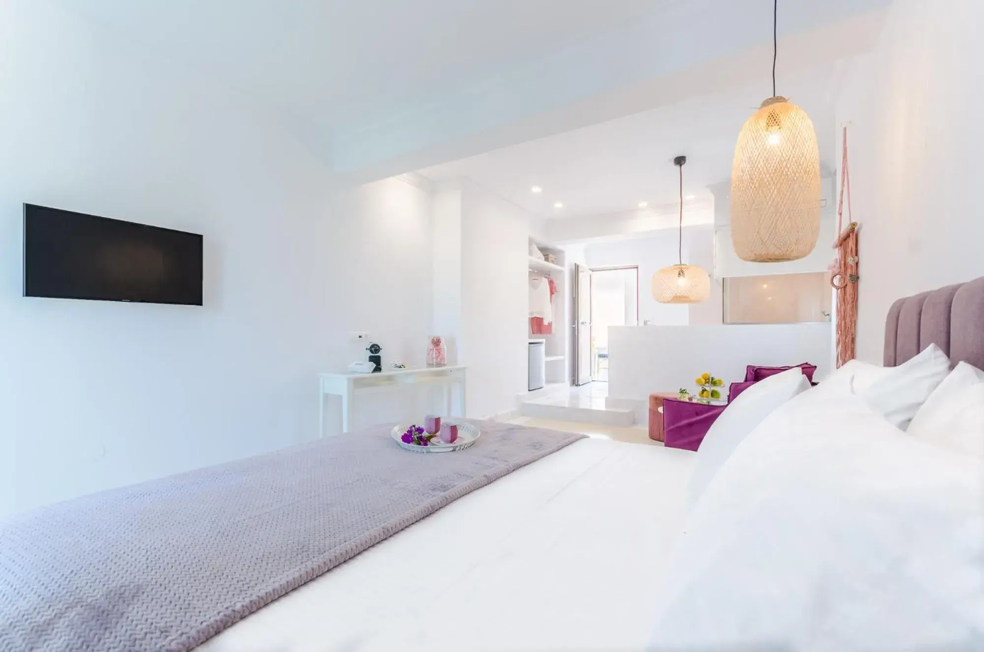 Bed in Malia Mare Hotel Bed in Malia Mare Hotel