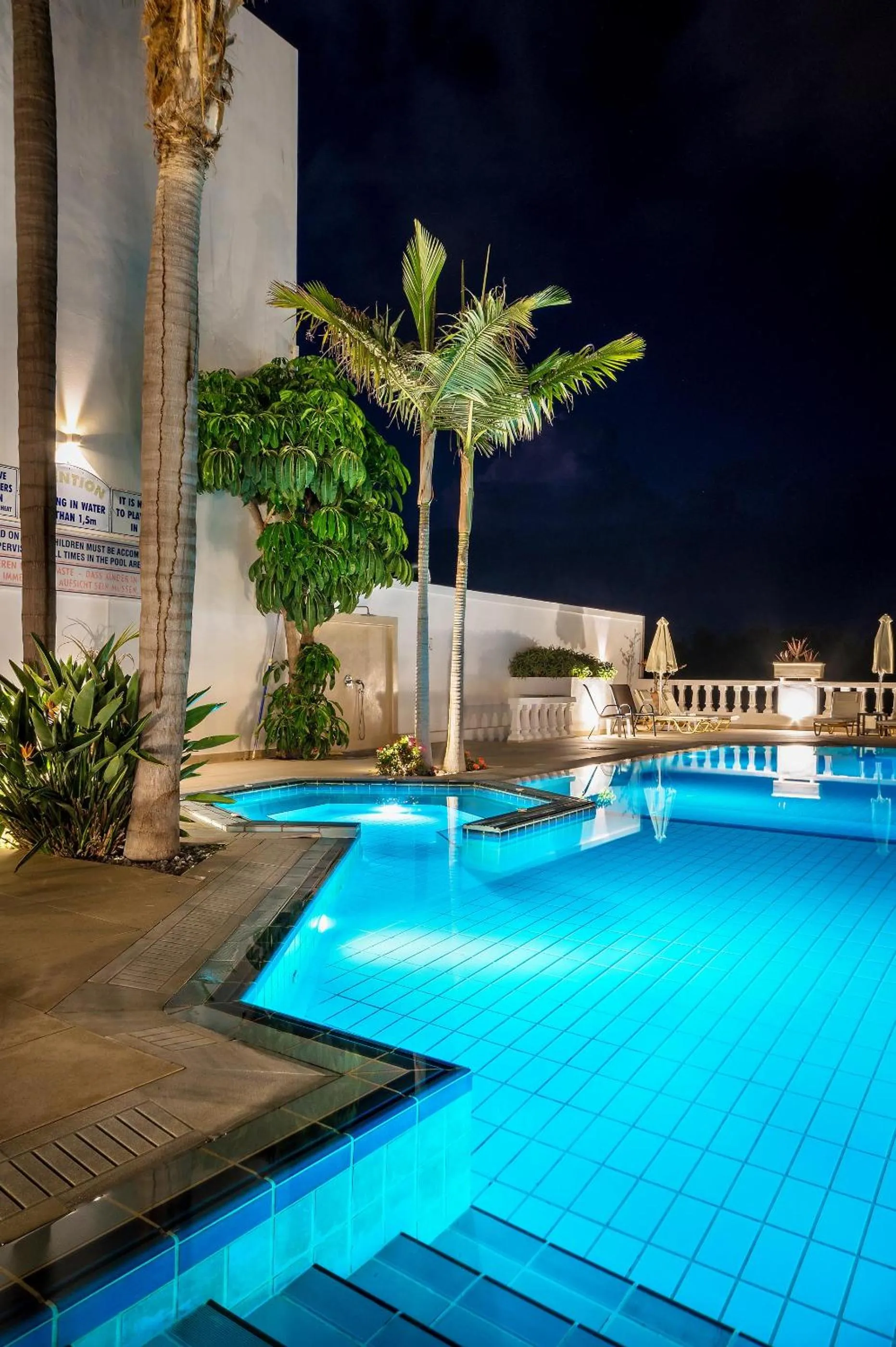 Hot Tub in Malia Mare Hotel