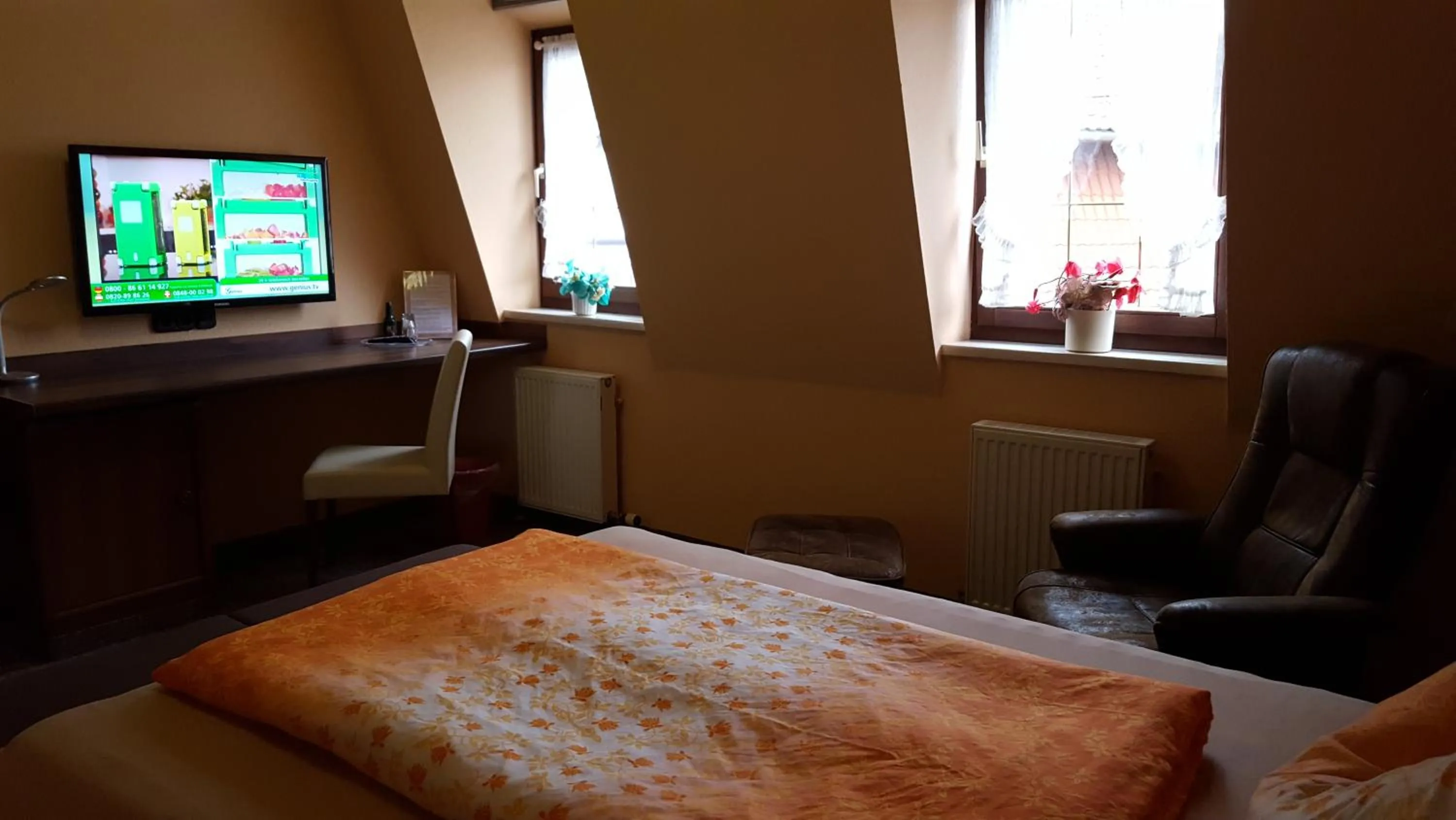 Bed in Hotel Glindenberger Hof