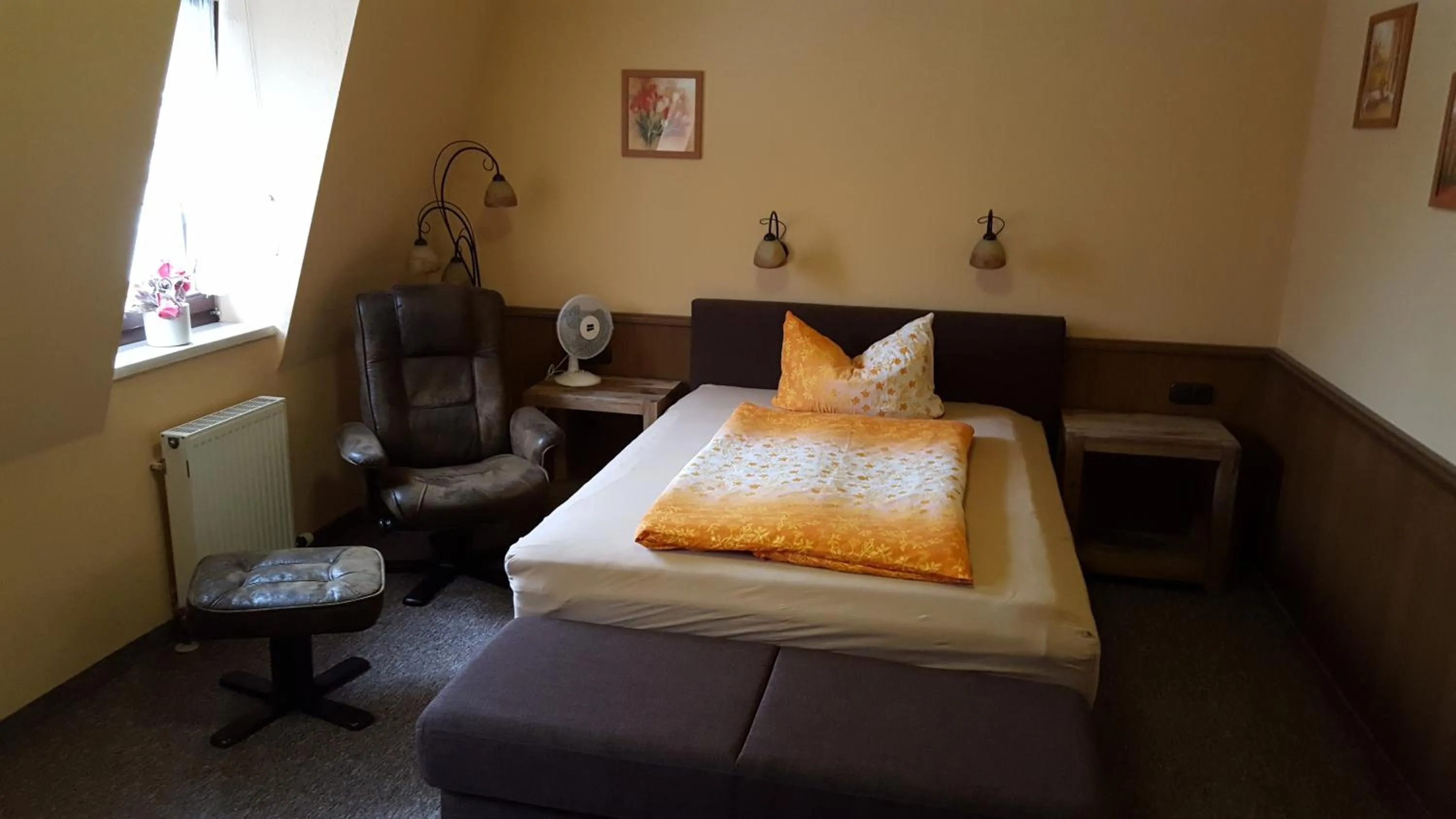 Bed in Hotel Glindenberger Hof