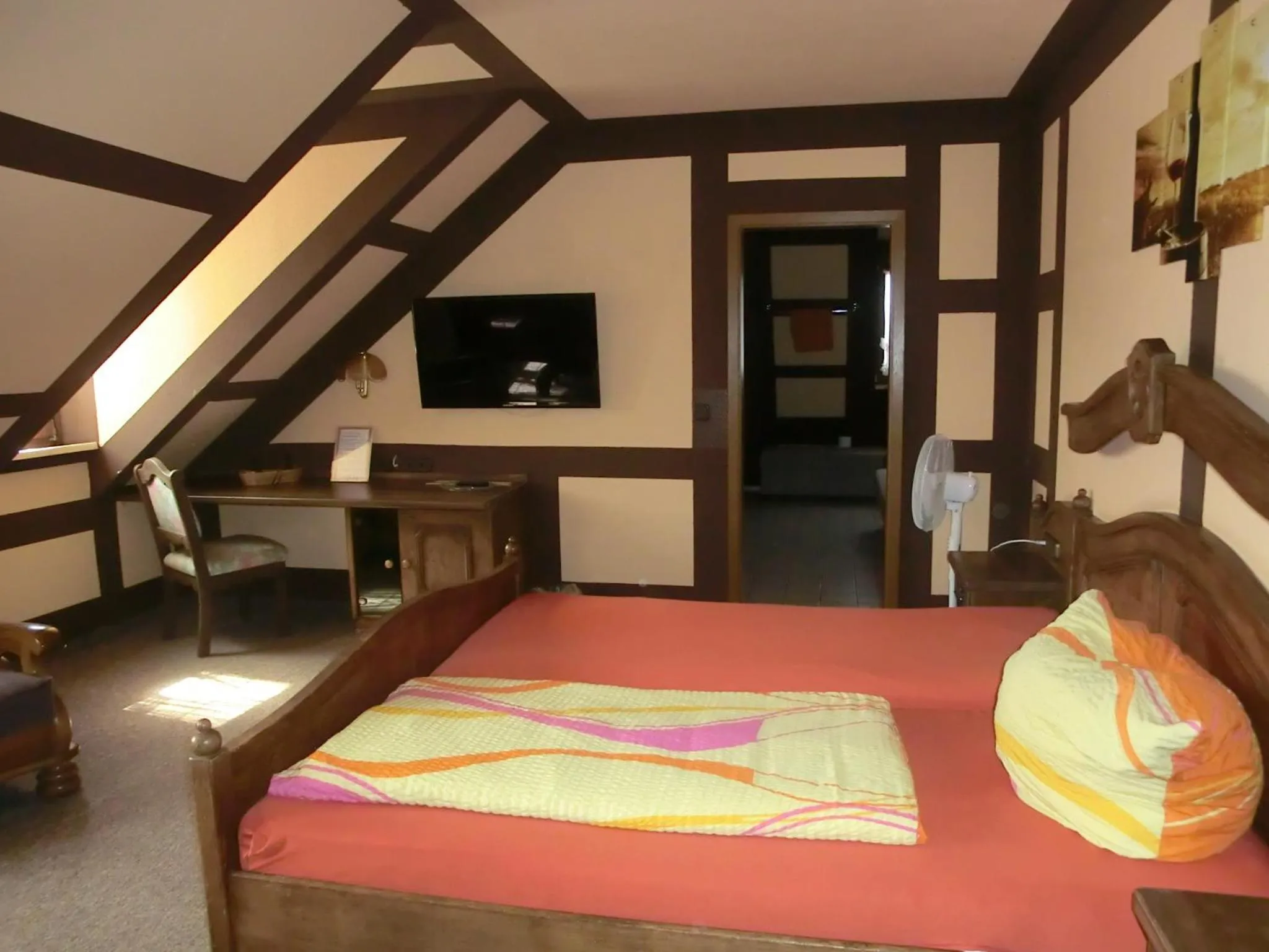 Bed in Hotel Glindenberger Hof
