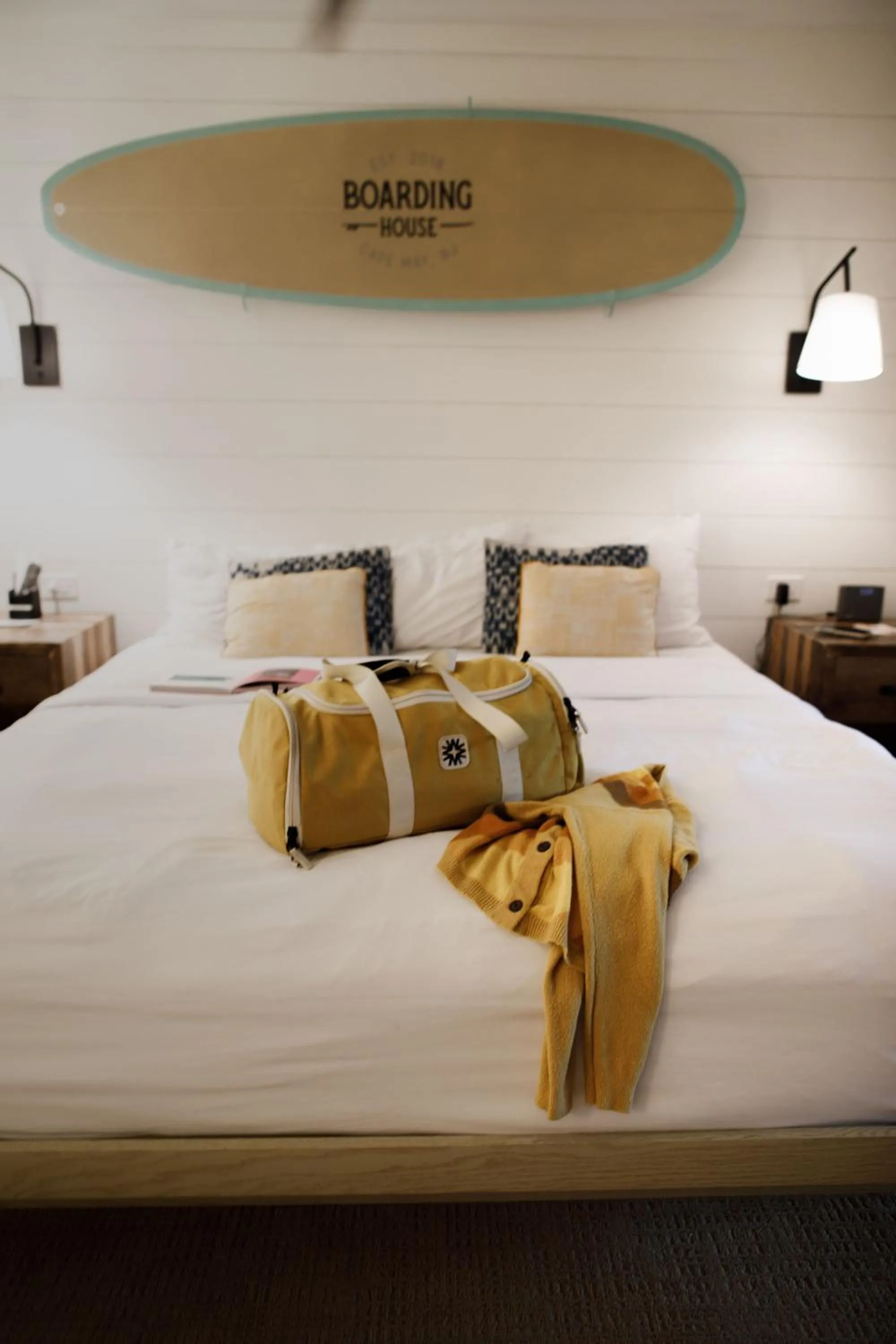 Bed in Boarding House Cape May