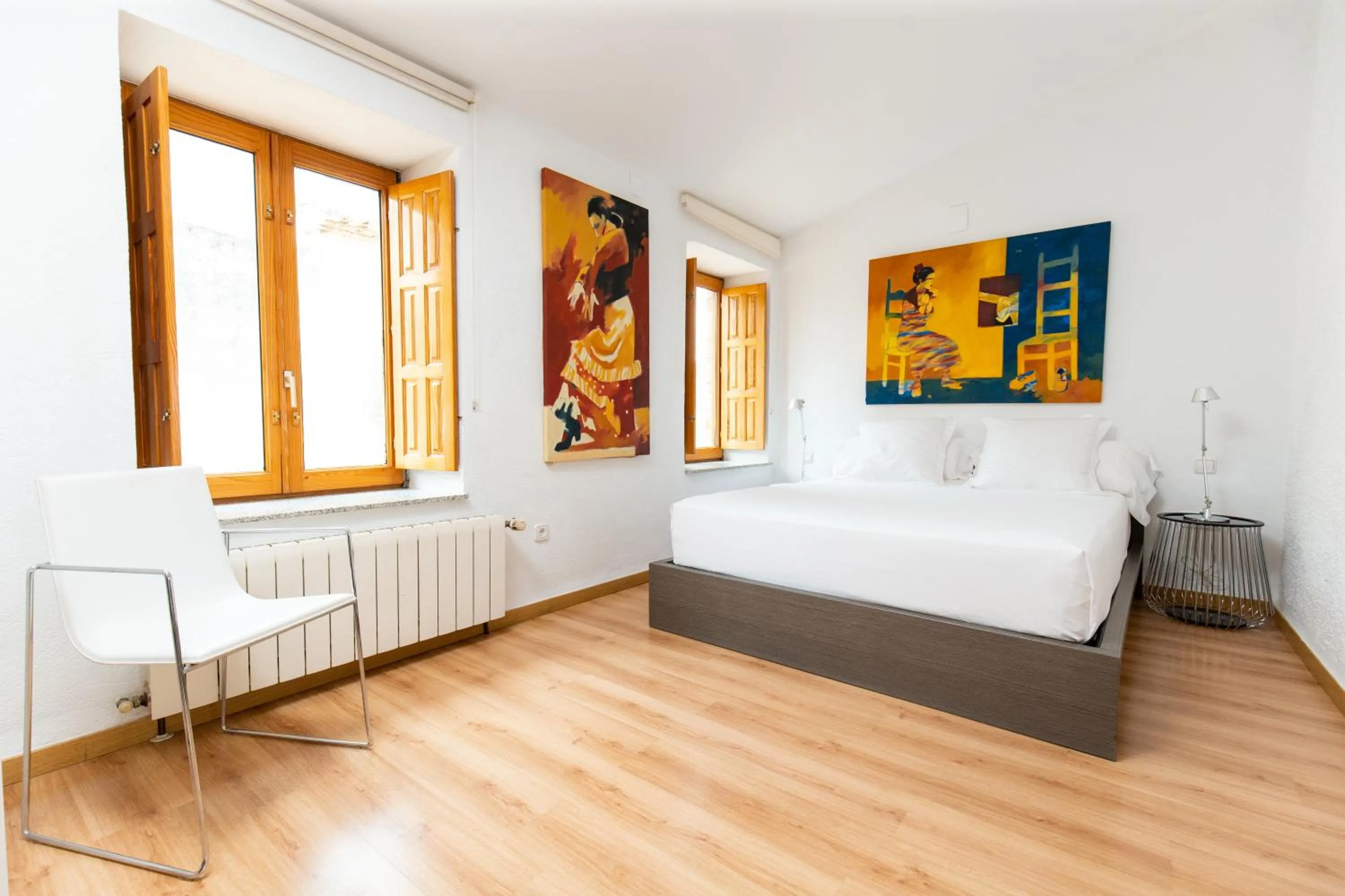 Bed in Hotel Nou Romà