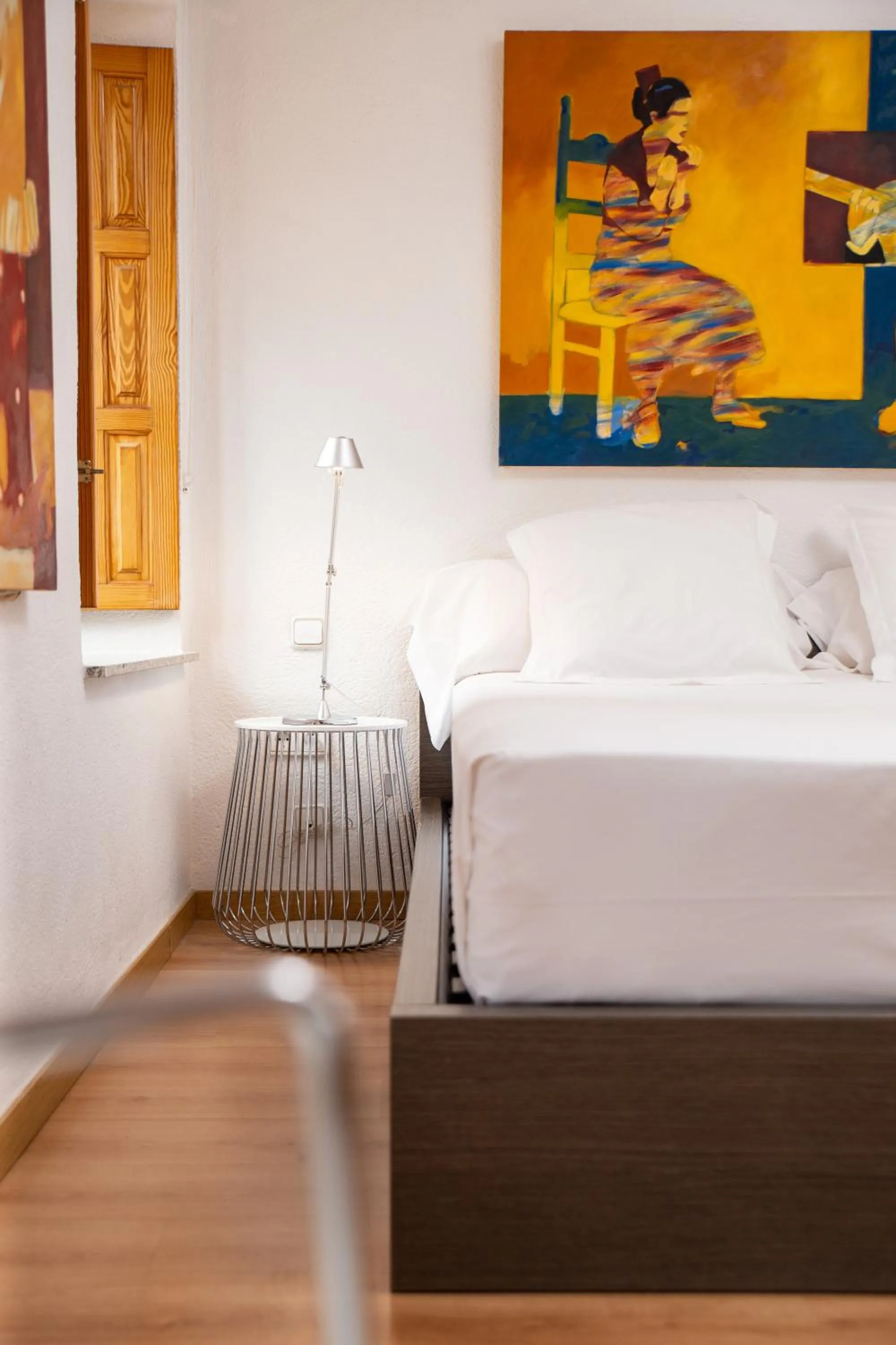 Bed in Hotel Nou Romà