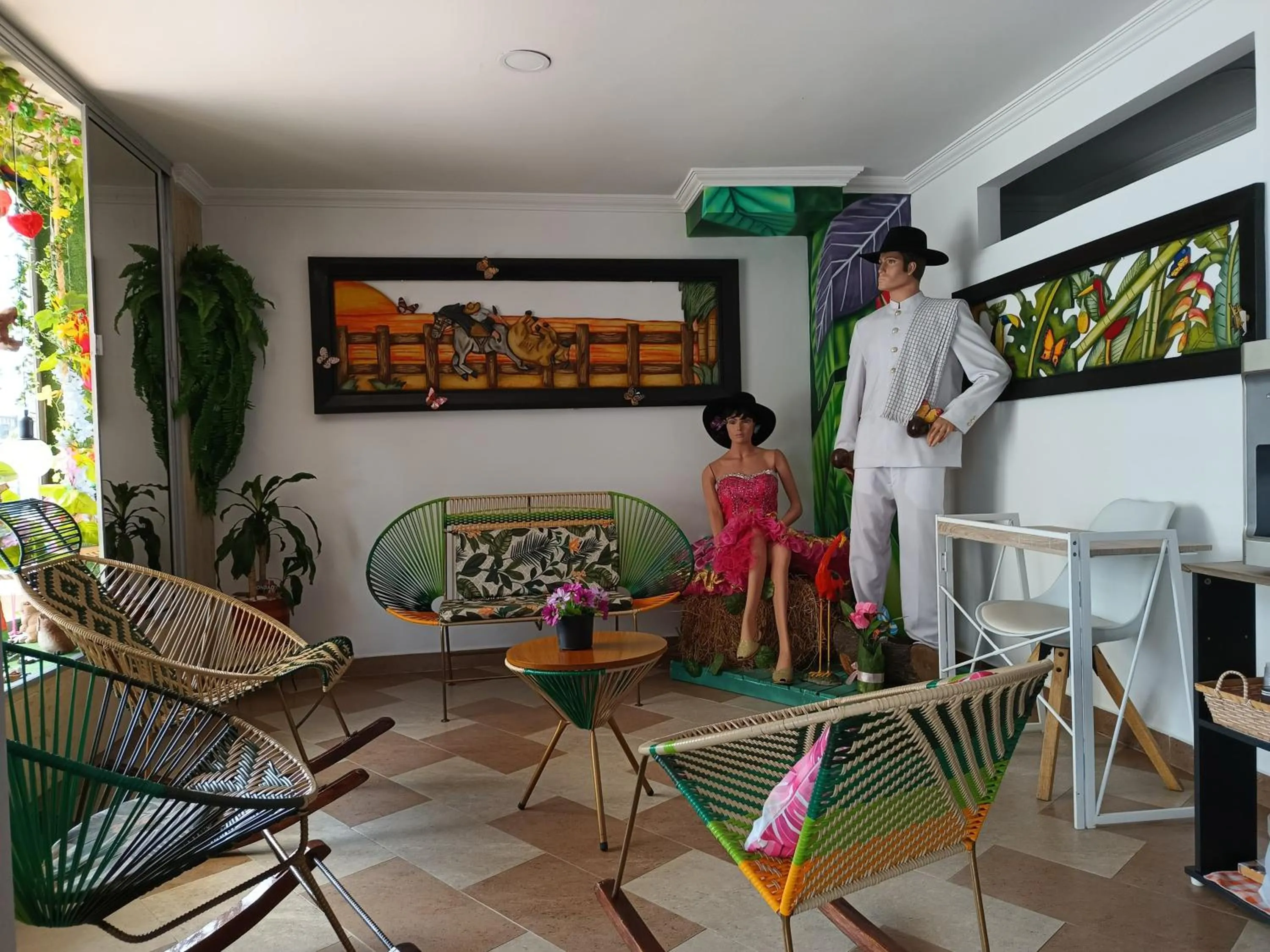 Seating area in Hotel Najjez