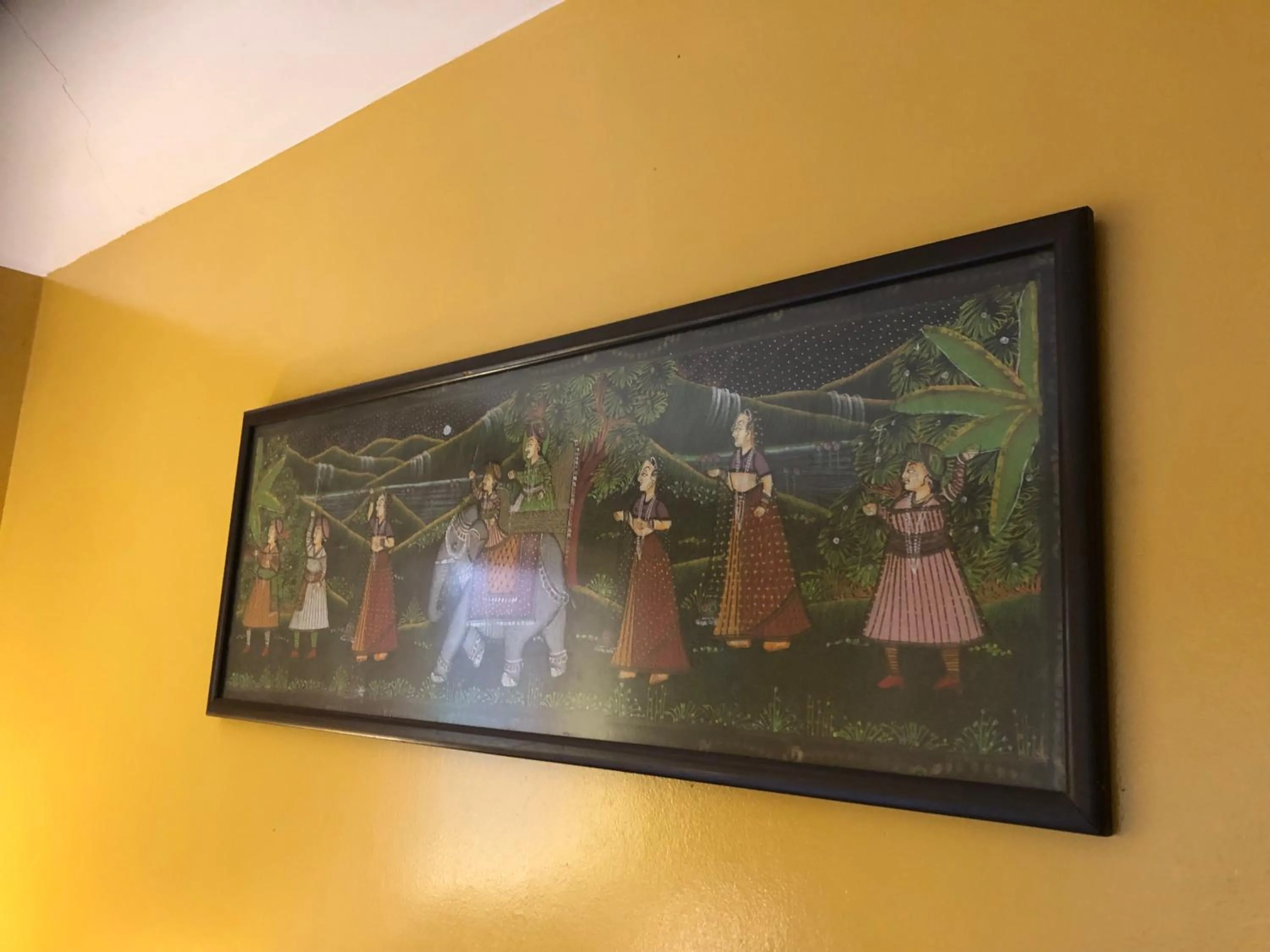 Decorative detail in Intihuatana Hostel
