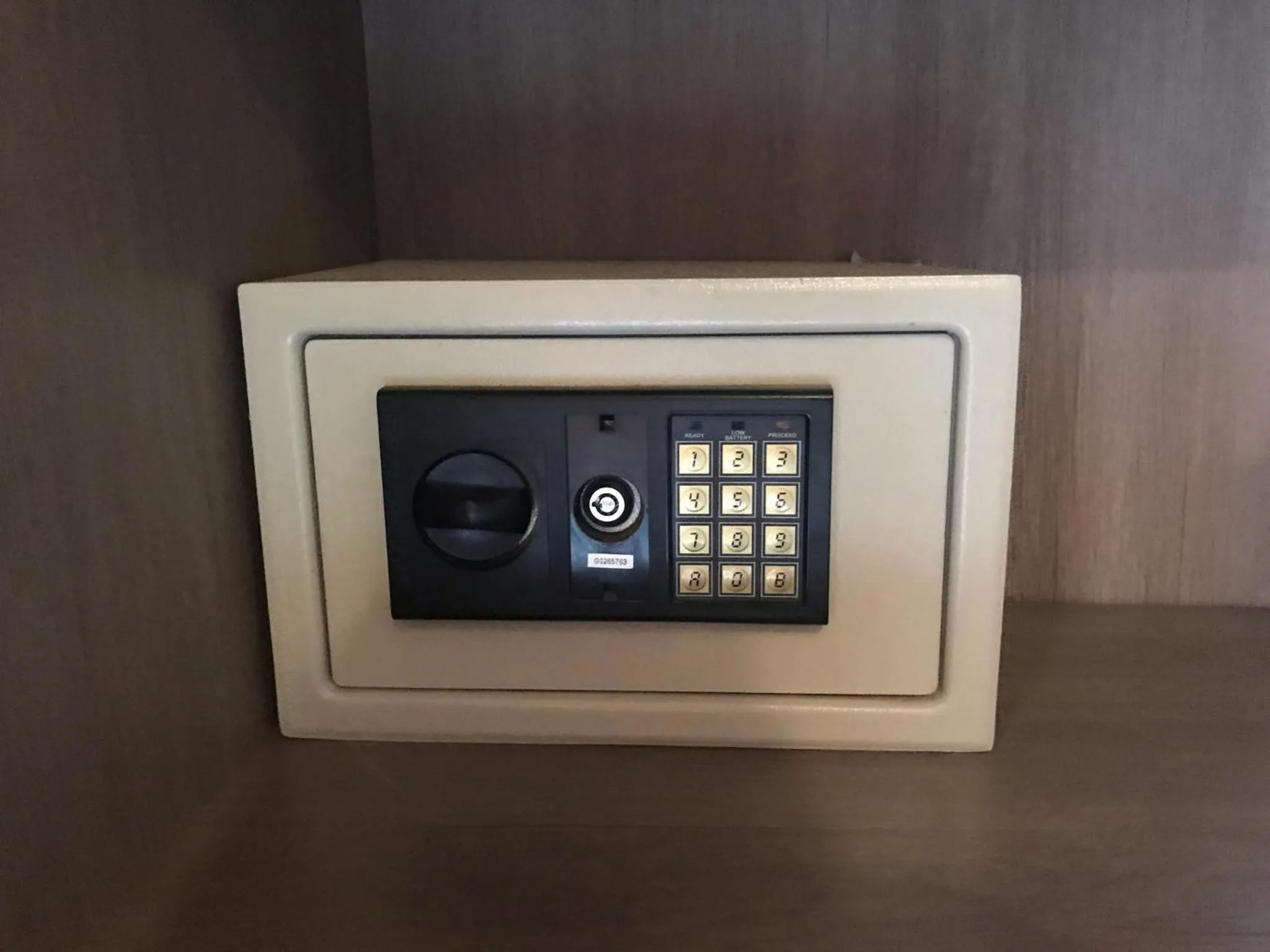 safe in Intihuatana Hostel