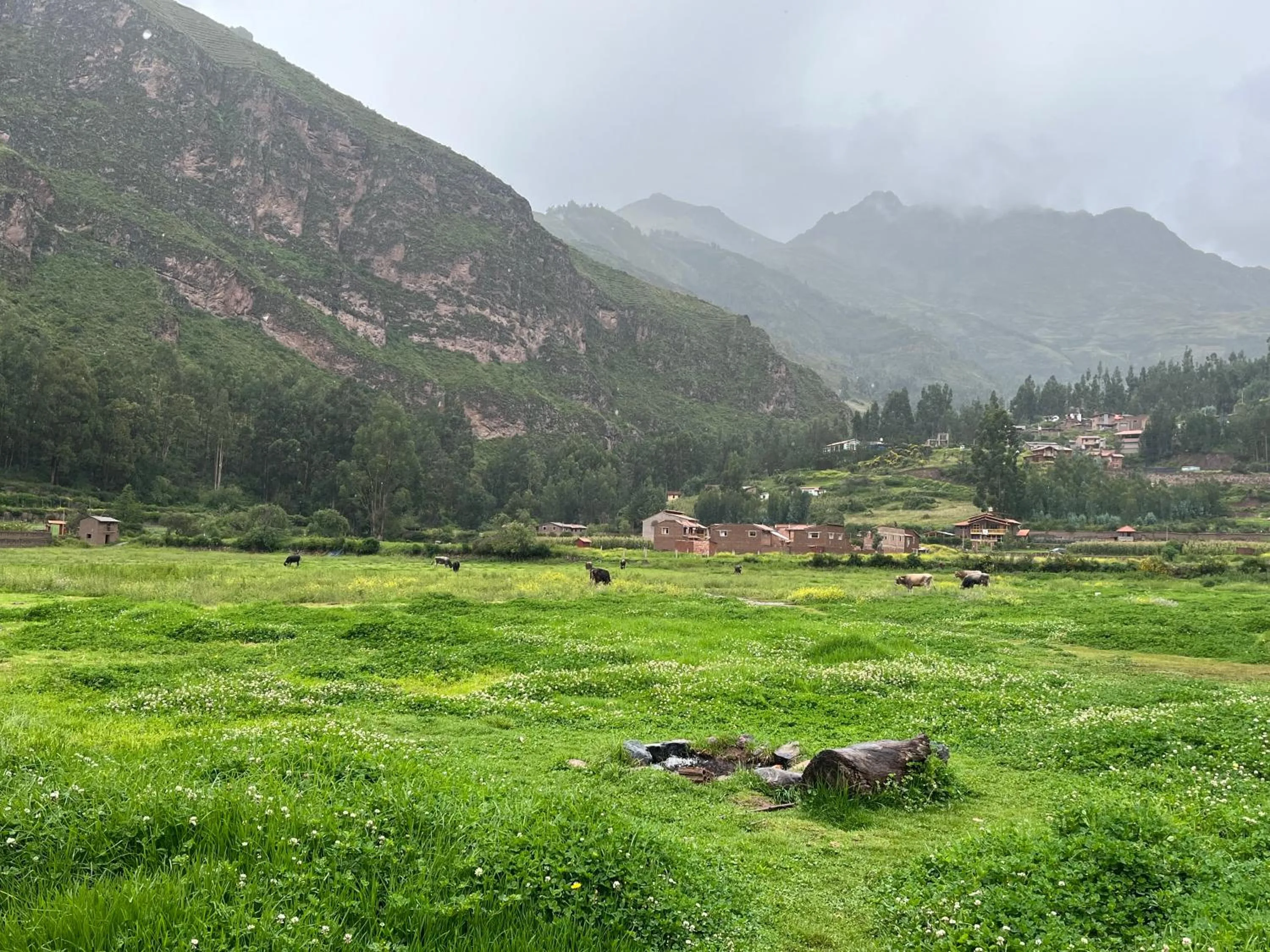 Landmark view in Intihuatana Hostel