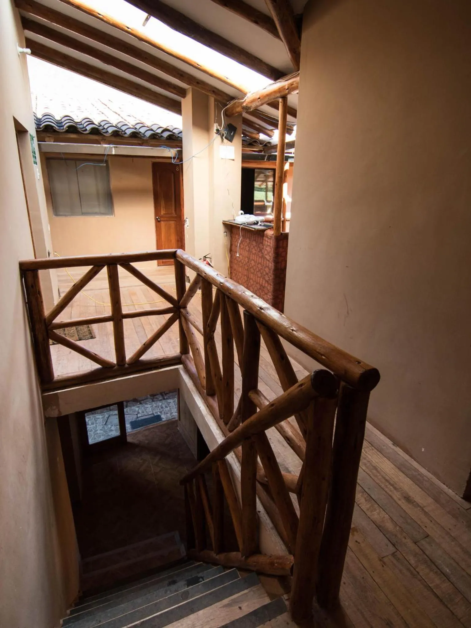 View (from property/room) in Intihuatana Hostel