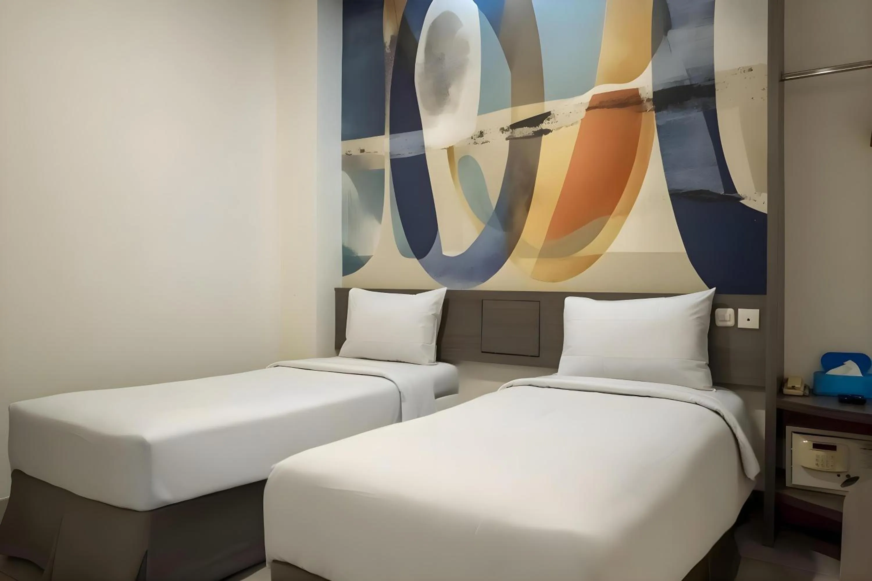 Bedroom, Bed in Hotel 88 Kedoya Jakarta