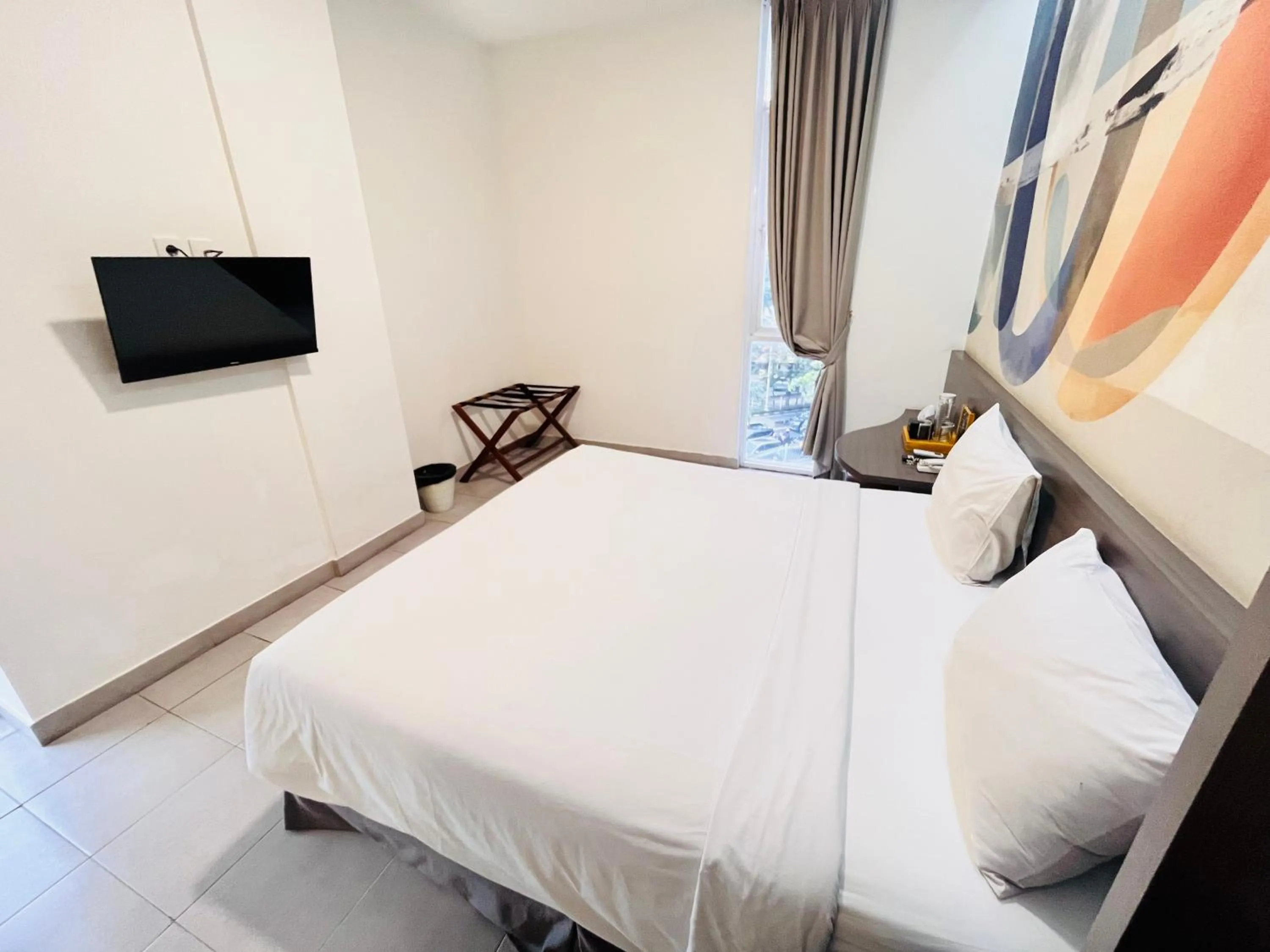 Bed in Hotel 88 Kedoya Jakarta