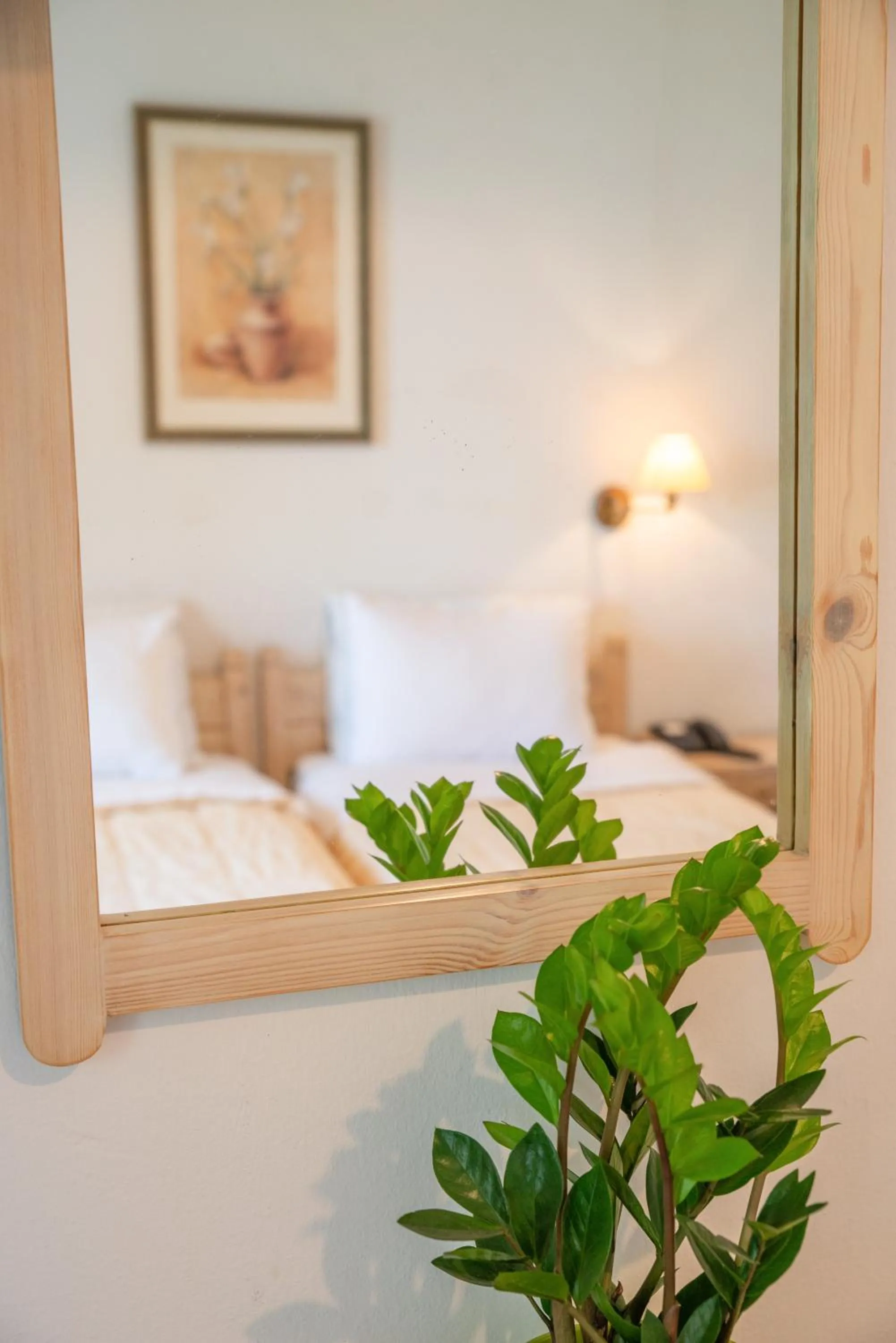 Bed in Marabou Hotel Chorefto