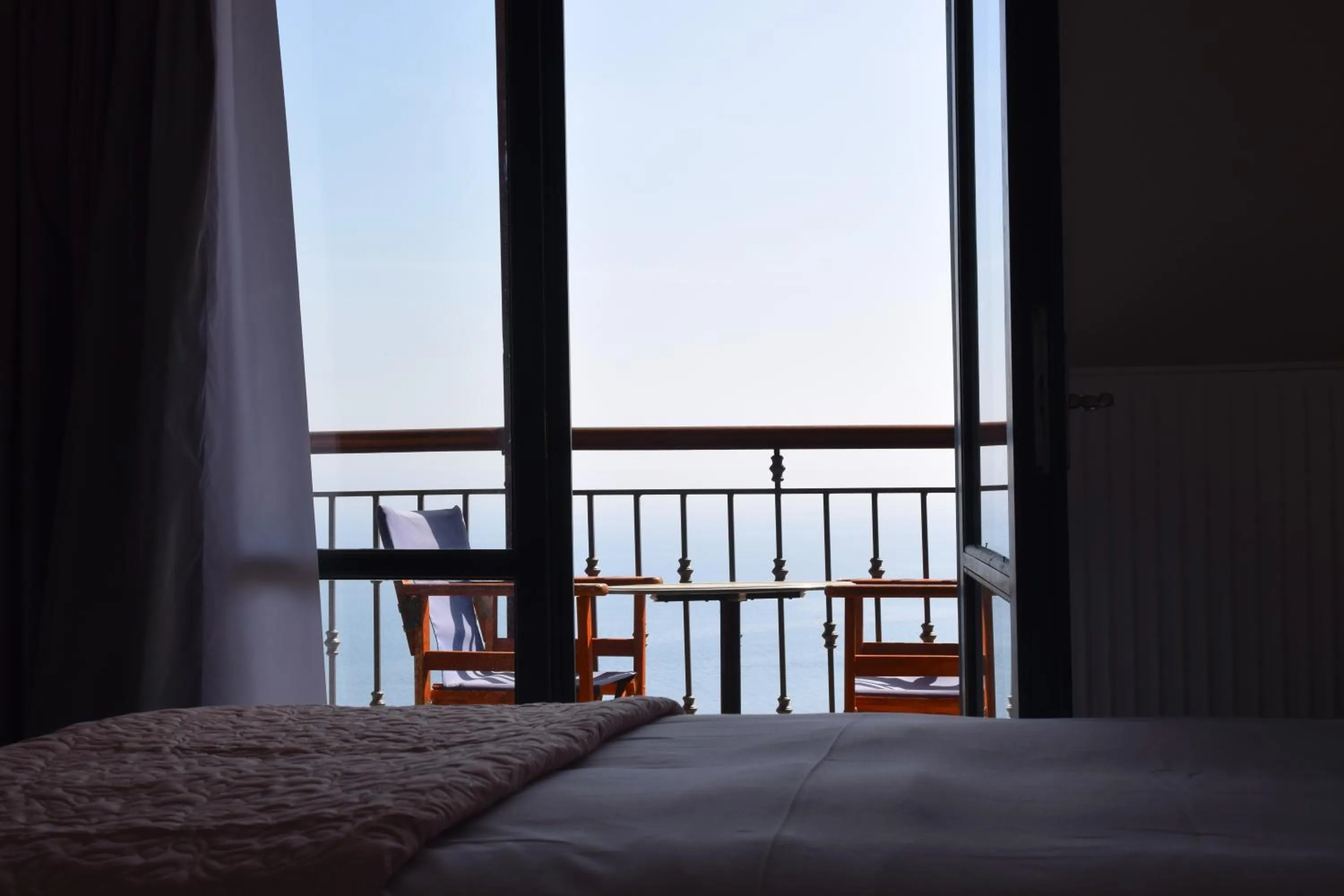 Balcony/Terrace in Marabou Hotel Chorefto