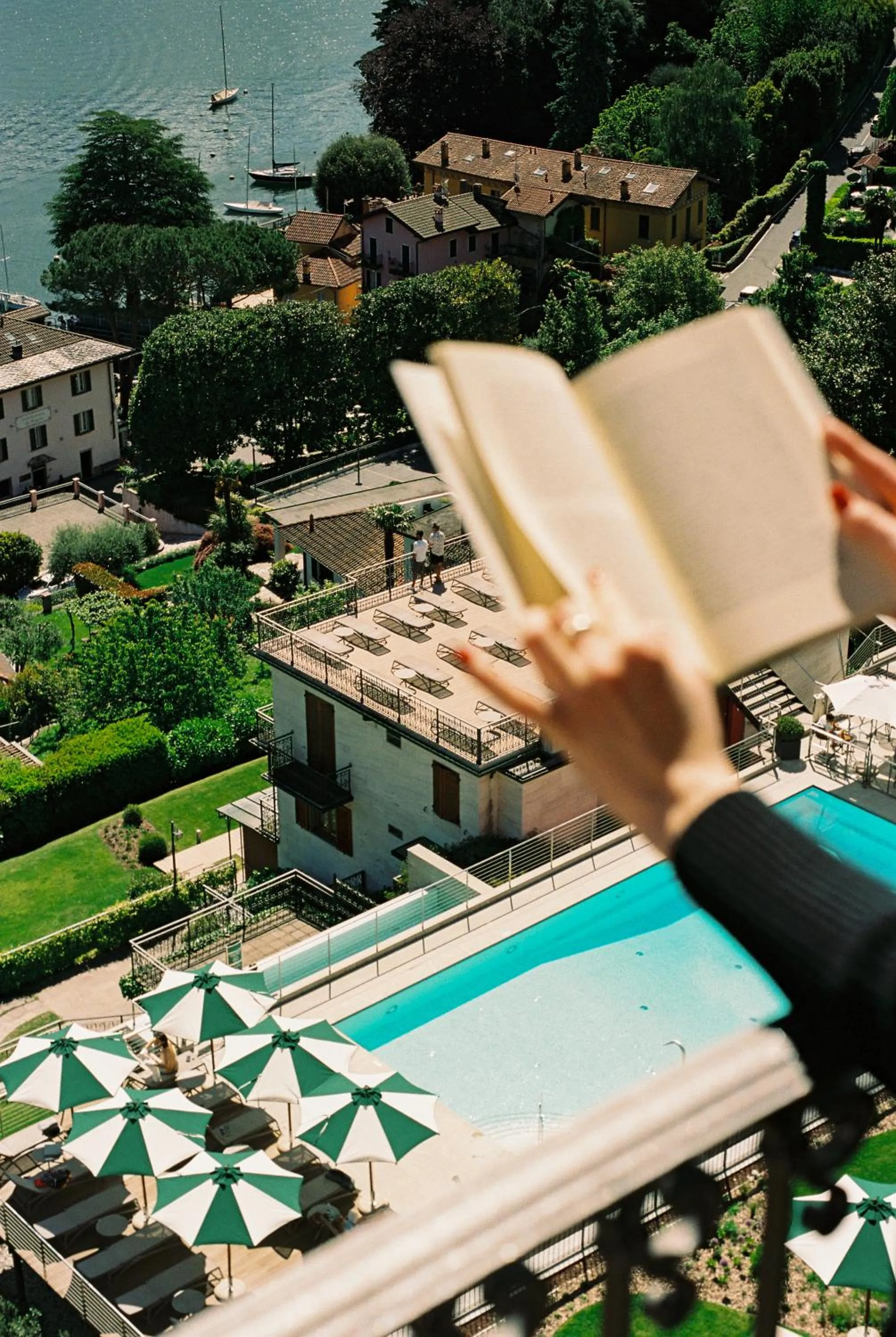 Swimming pool in Hotel Belvedere