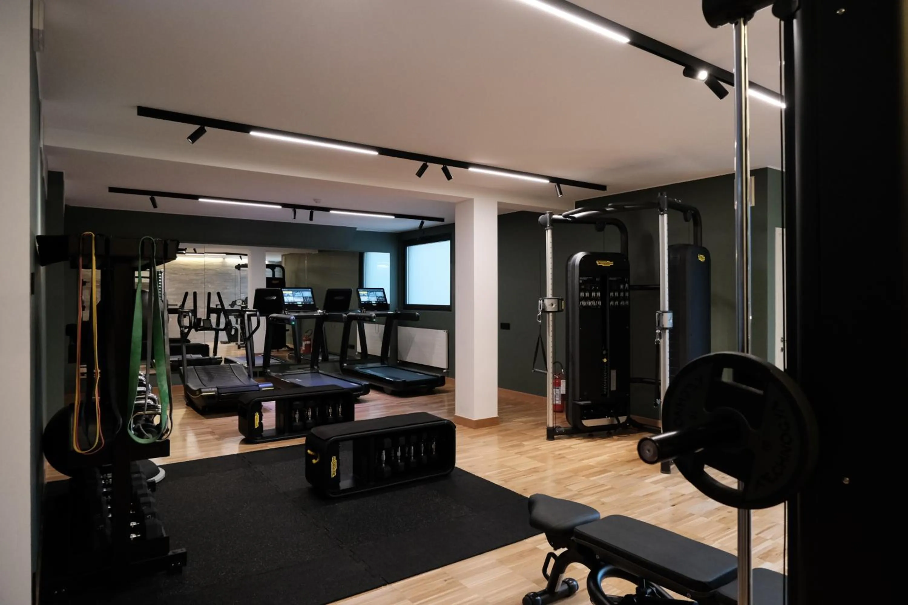 Fitness centre/facilities in Hotel Belvedere