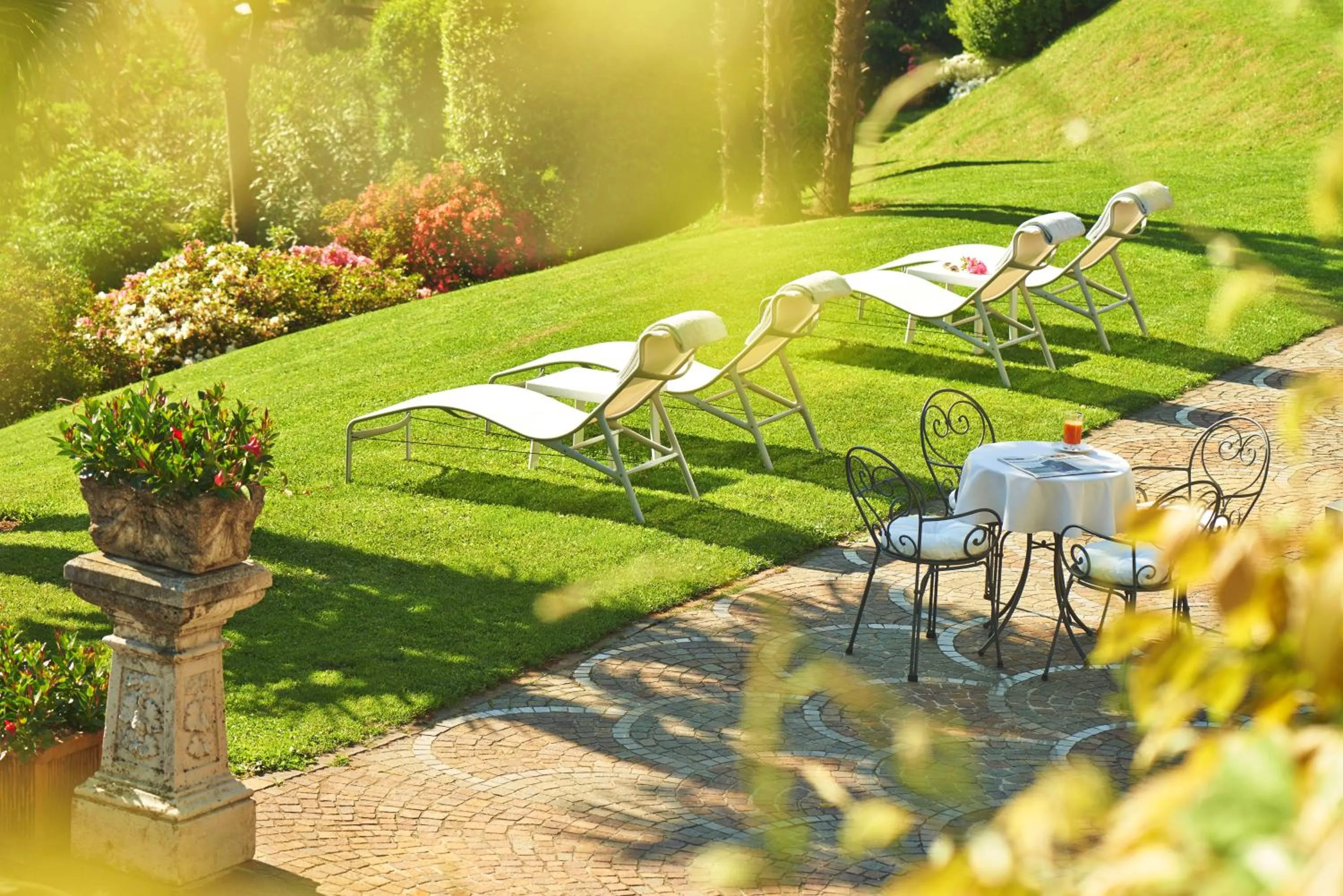 Garden in Hotel Belvedere