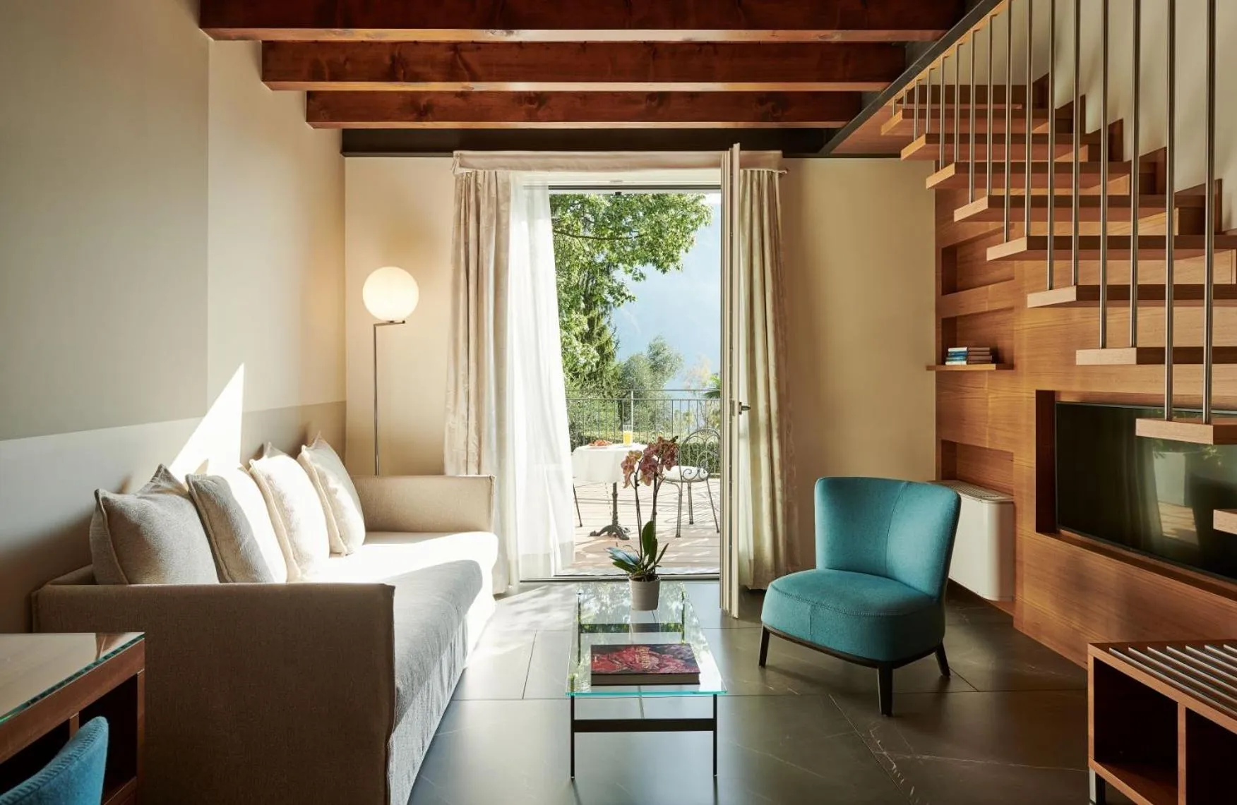 Patio in Hotel Belvedere