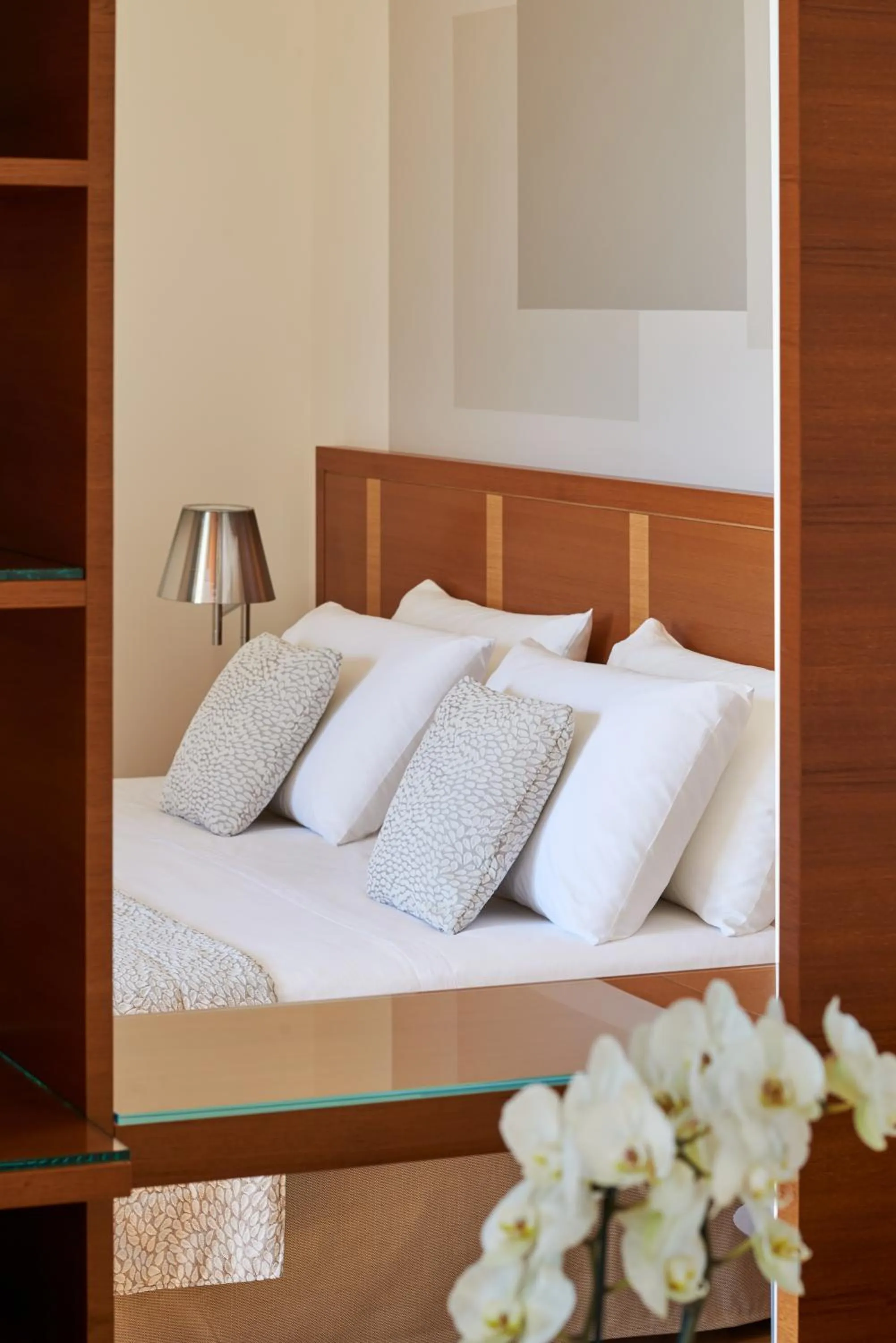 Bed in Hotel Belvedere