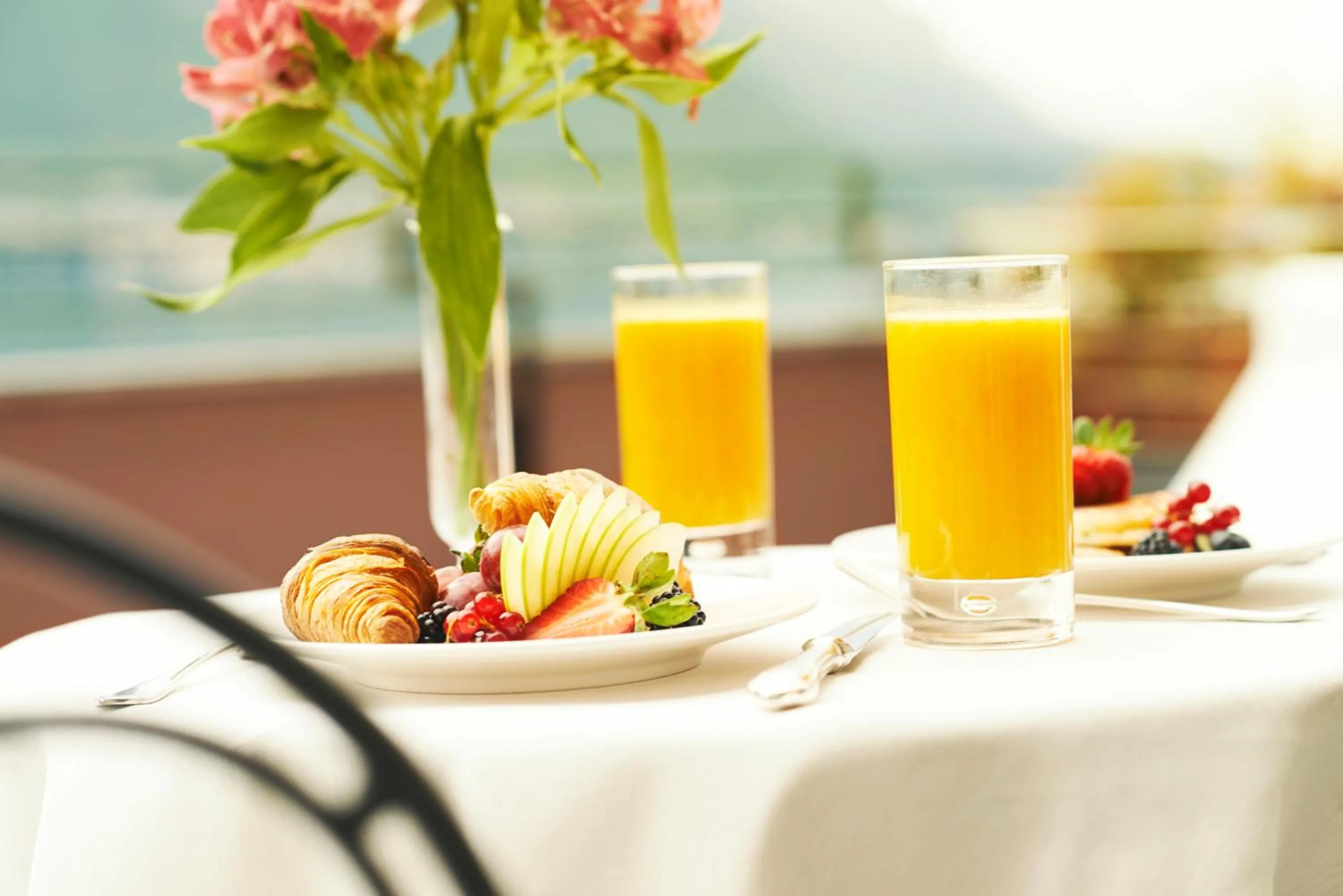 Food and drinks in Hotel Belvedere