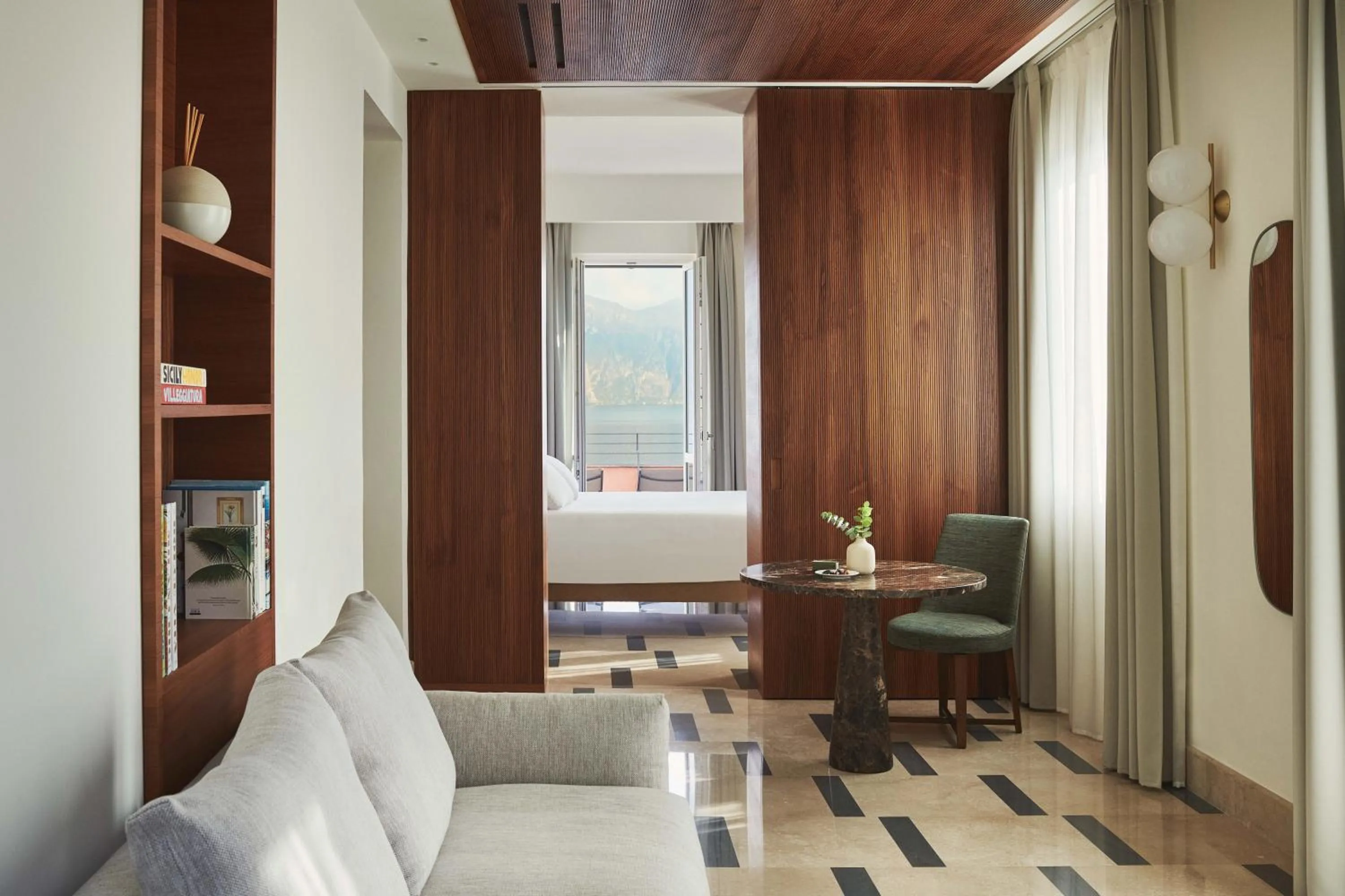 Living room in Hotel Belvedere