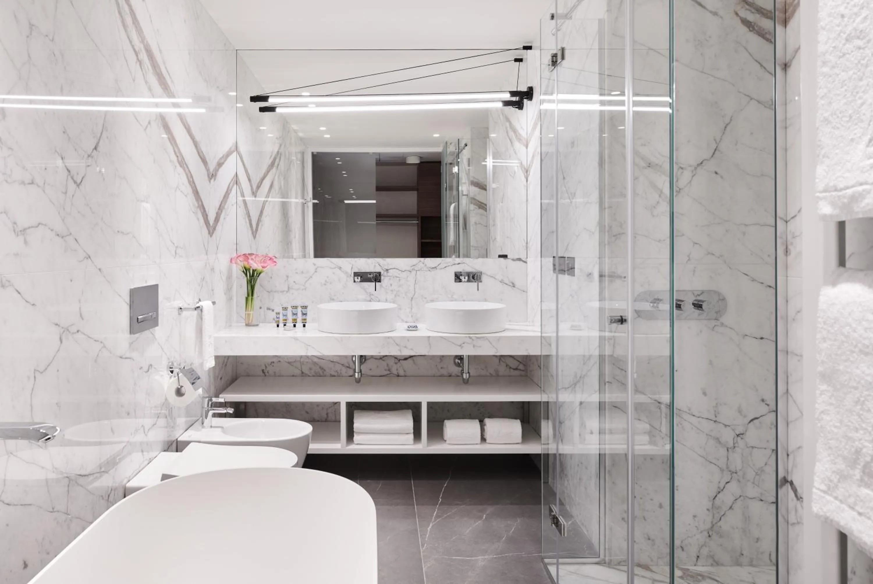 Bathroom in Hotel Belvedere