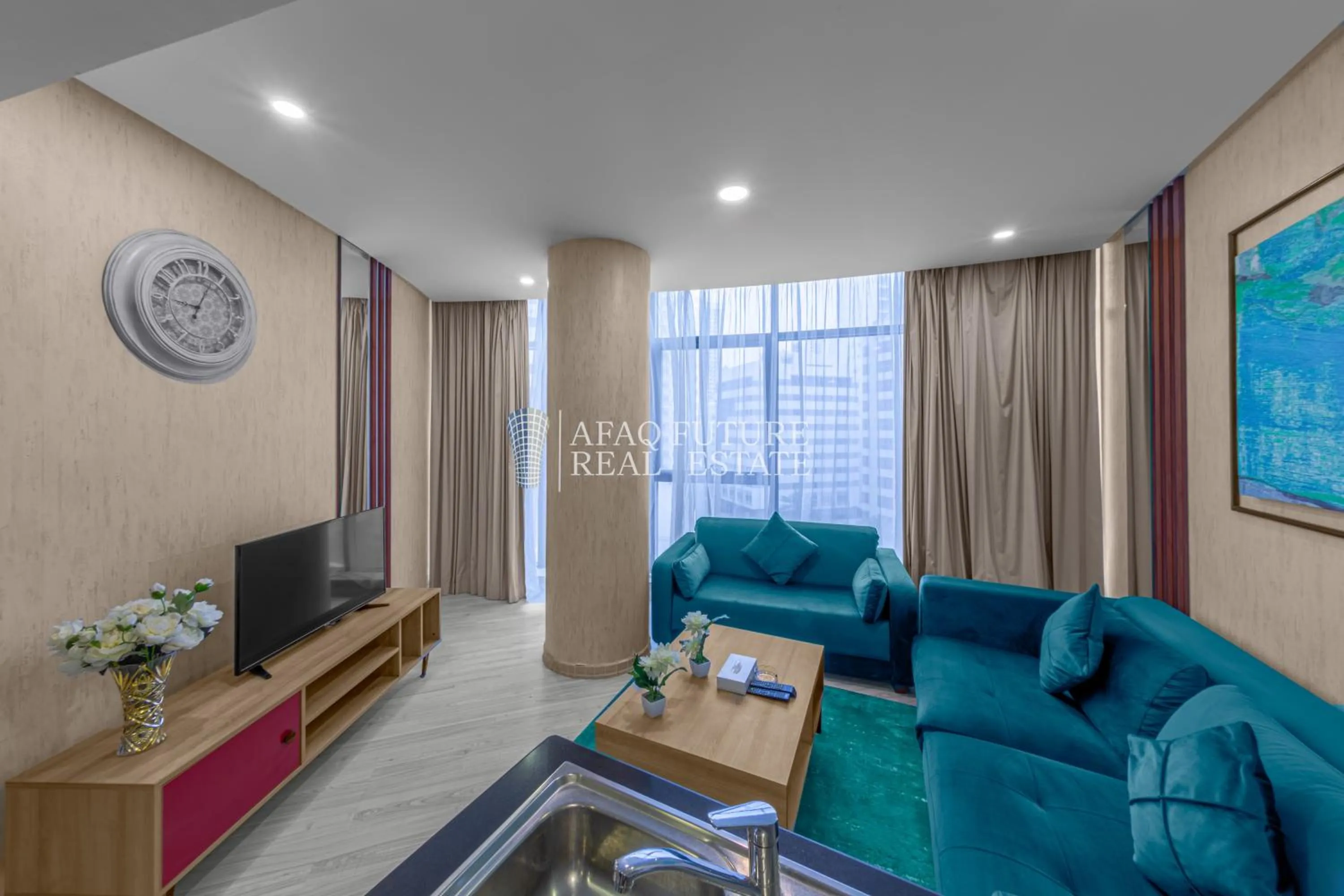 Living room in Vita Tower