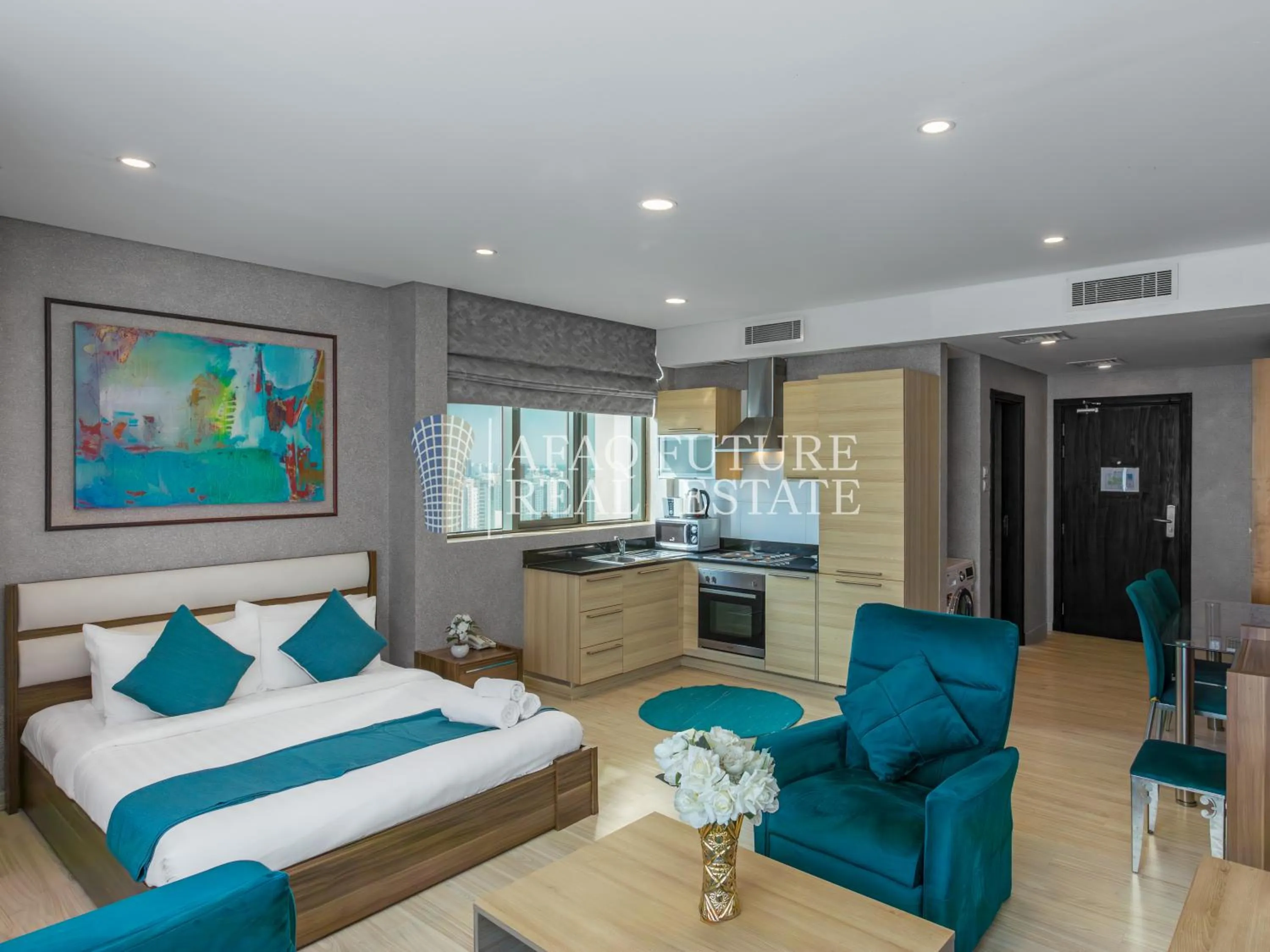 Photo of the whole room, Bed in Vita Tower