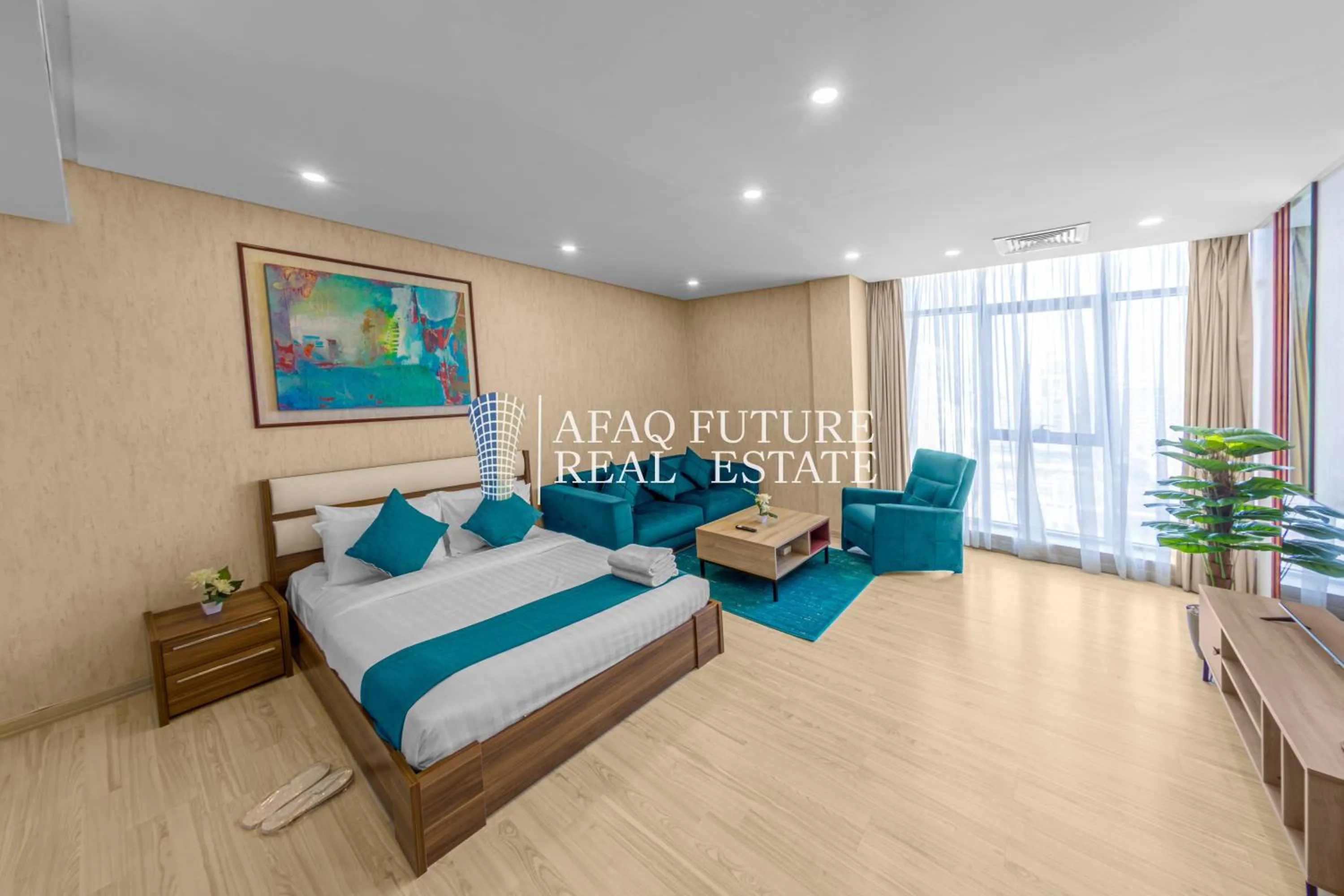 Photo of the whole room, Bed in Vita Tower