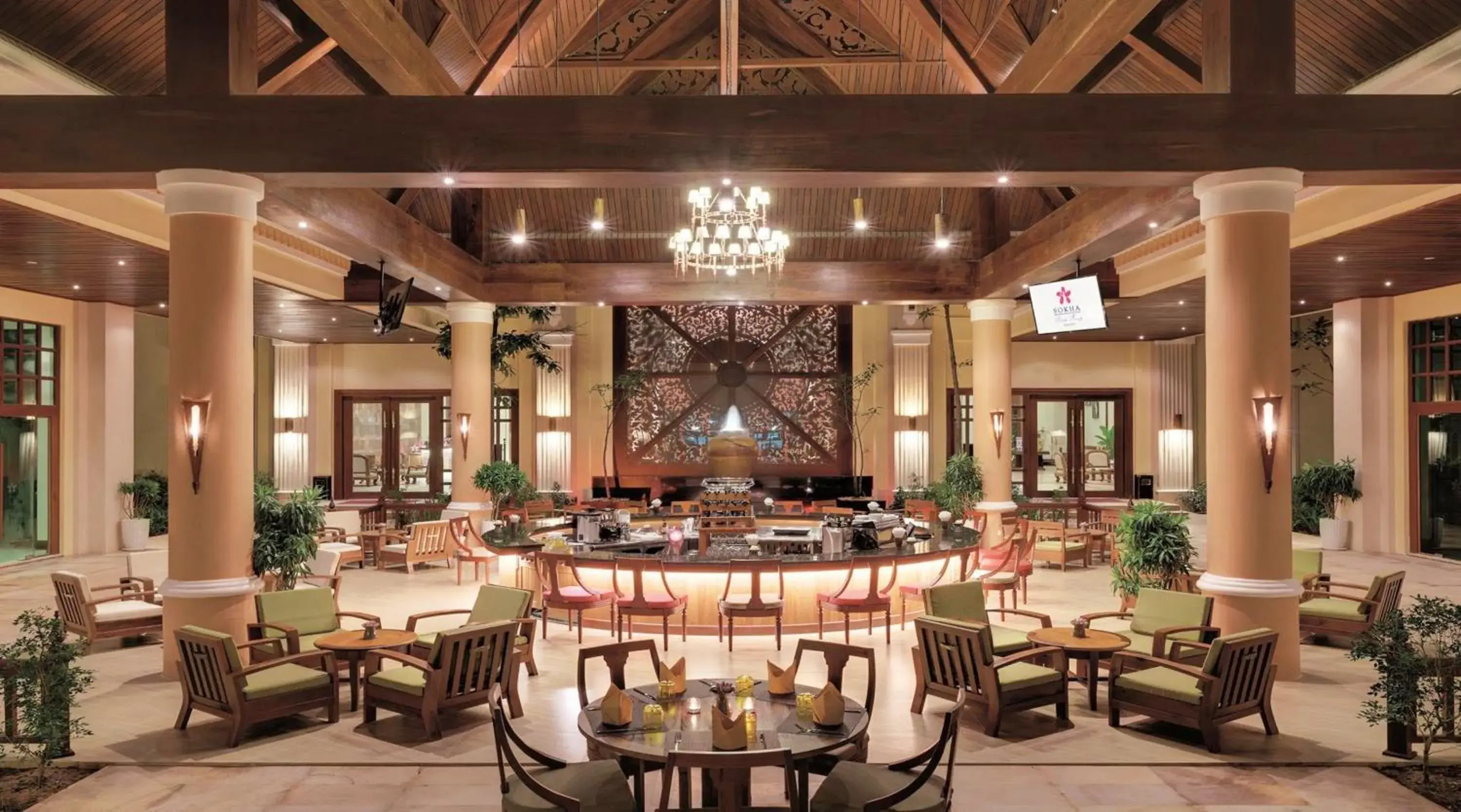 Lounge or bar in Sokha Siem Reap Resort & Convention Center Lounge or bar in Sokha Siem Reap Resort & Convention Center