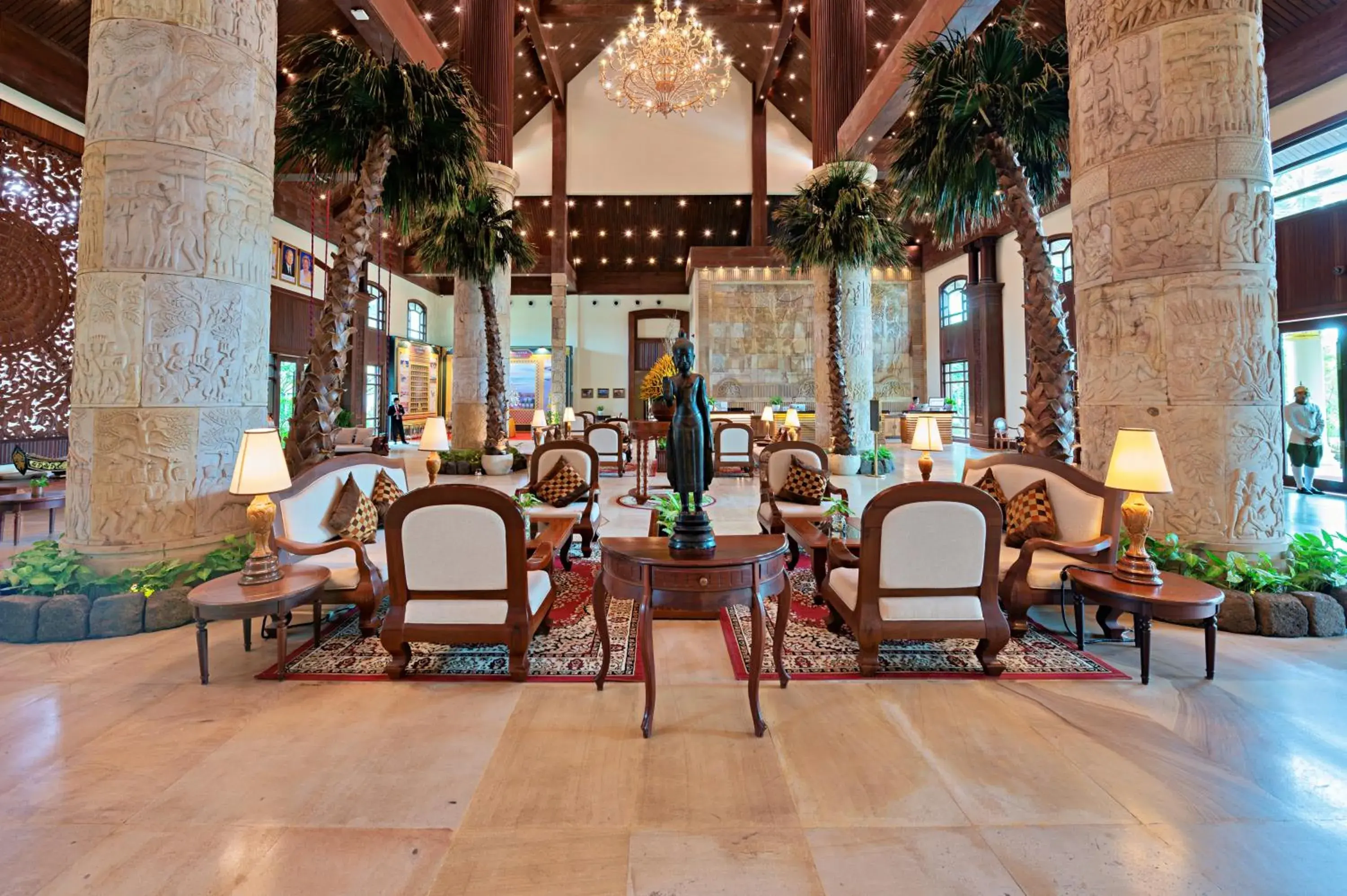 Lobby or reception in Sokha Siem Reap Resort & Convention Center Lobby or reception in Sokha Siem Reap Resort & Convention Center