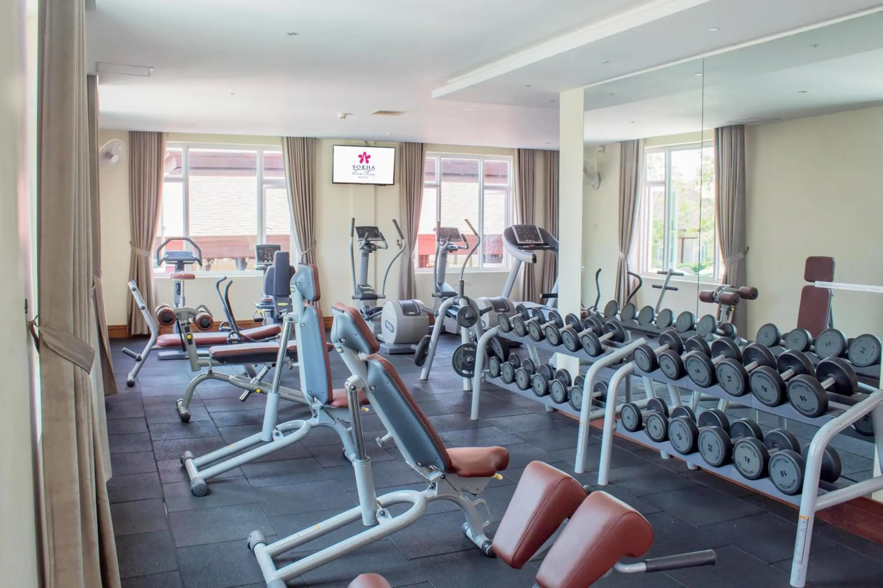 Fitness centre/facilities in Sokha Siem Reap Resort & Convention Center Fitness centre/facilities in Sokha Siem Reap Resort & Convention Center