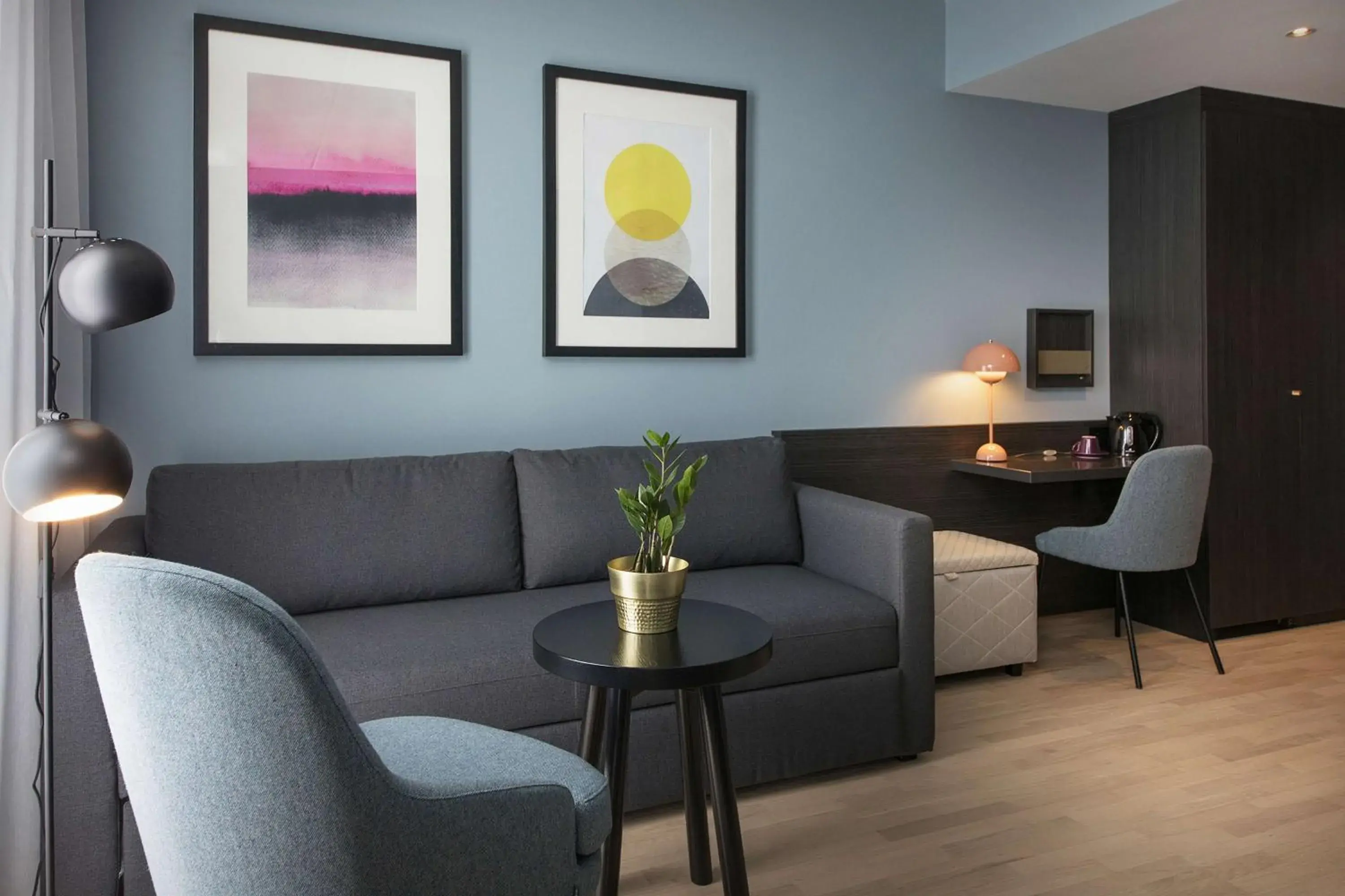 Bedroom in Scandic Oslo Airport Bedroom in Scandic Oslo Airport