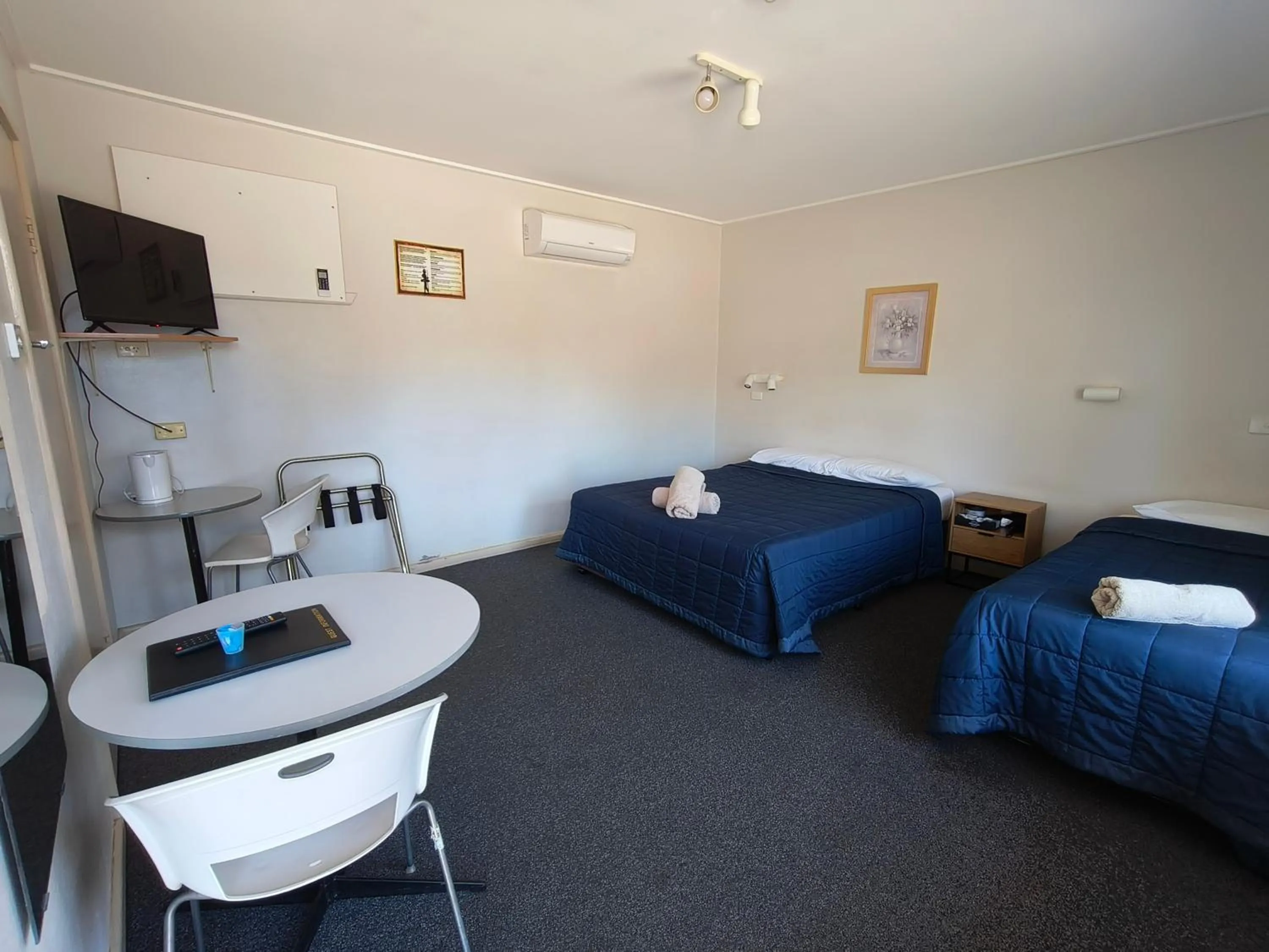 Bed in Red Chief Motel