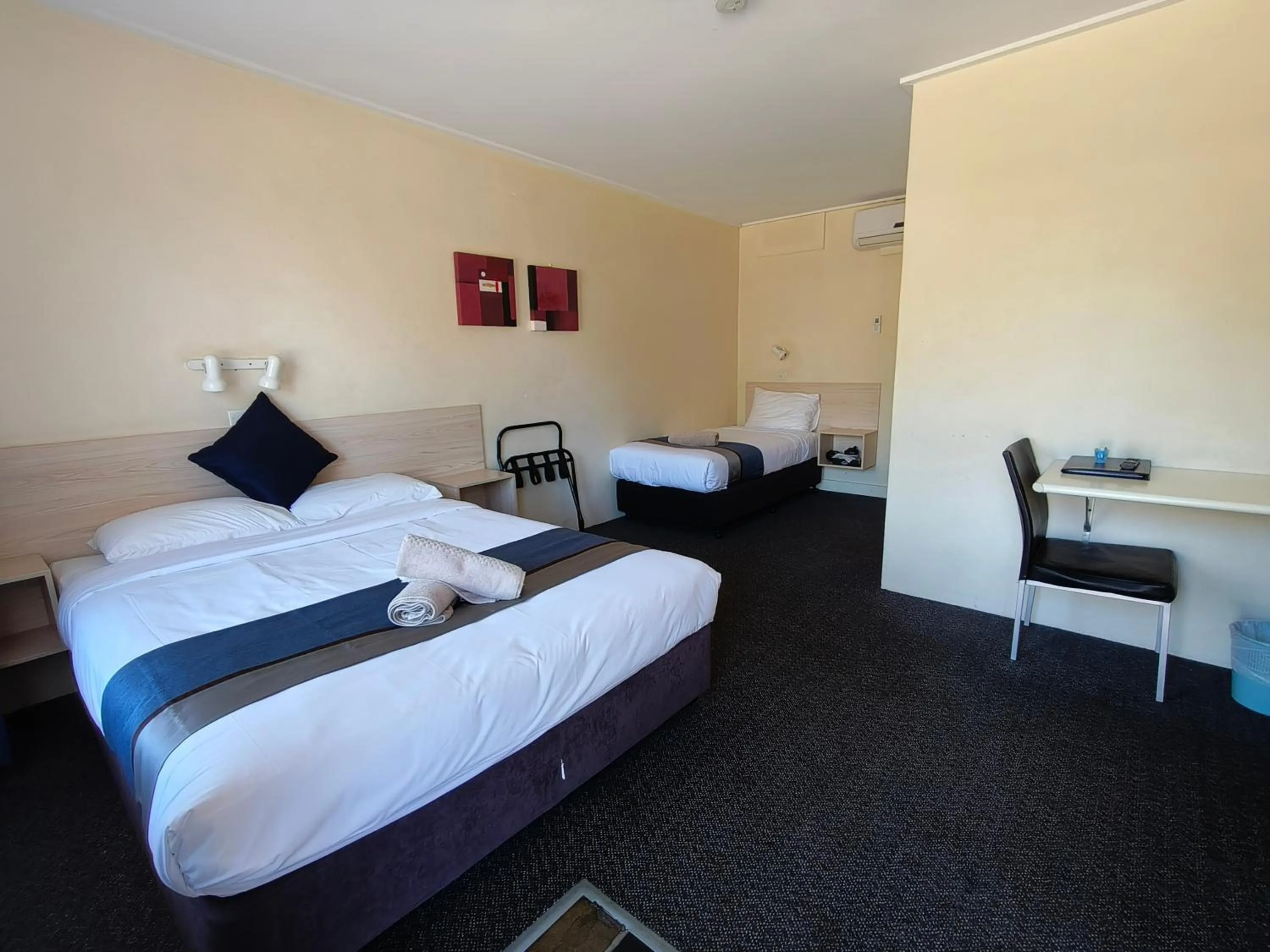 Bed in Red Chief Motel