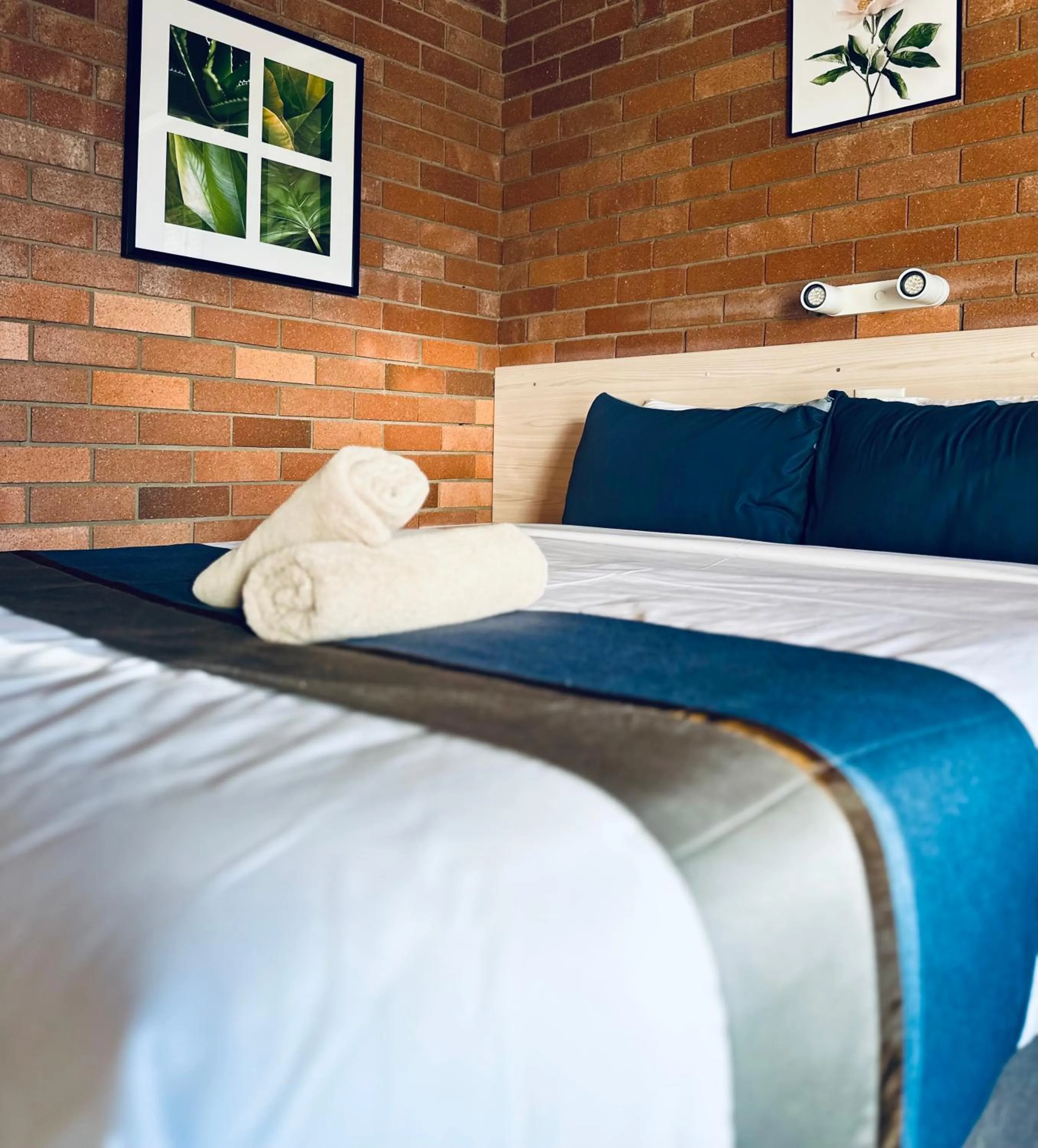 Bed in Red Chief Motel