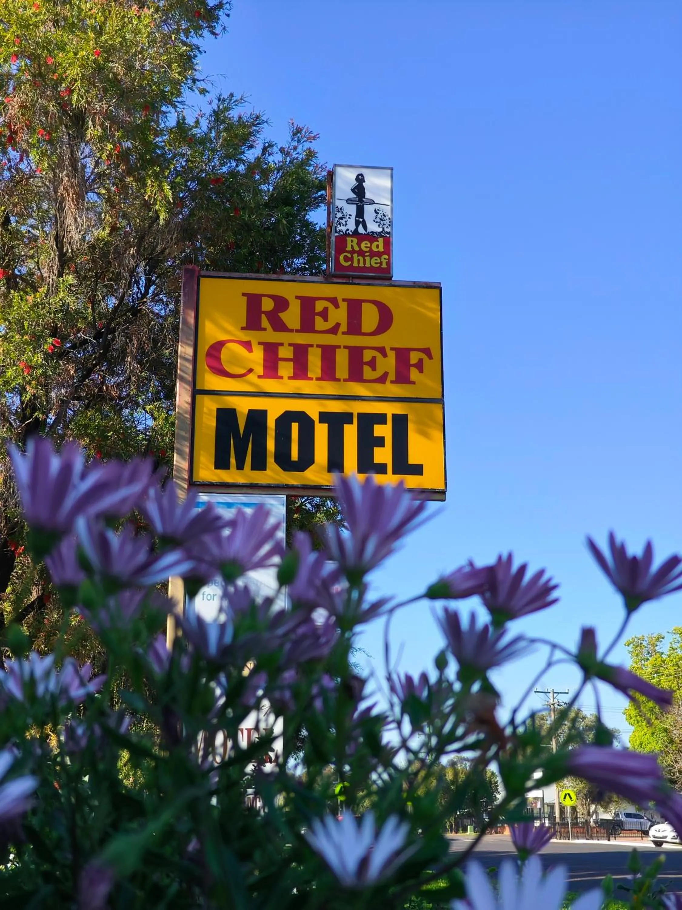 Logo/Certificate/Sign in Red Chief Motel
