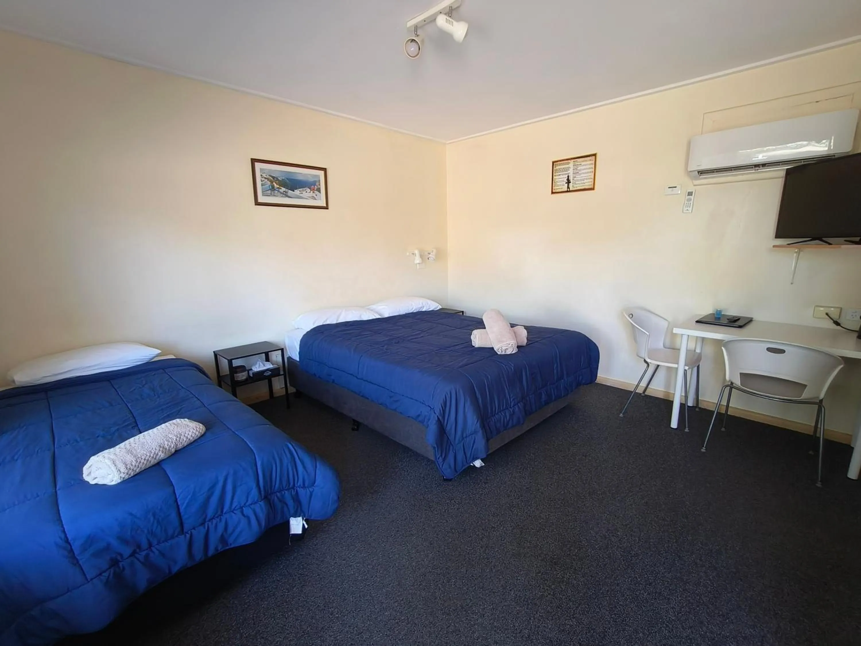 Bed in Red Chief Motel