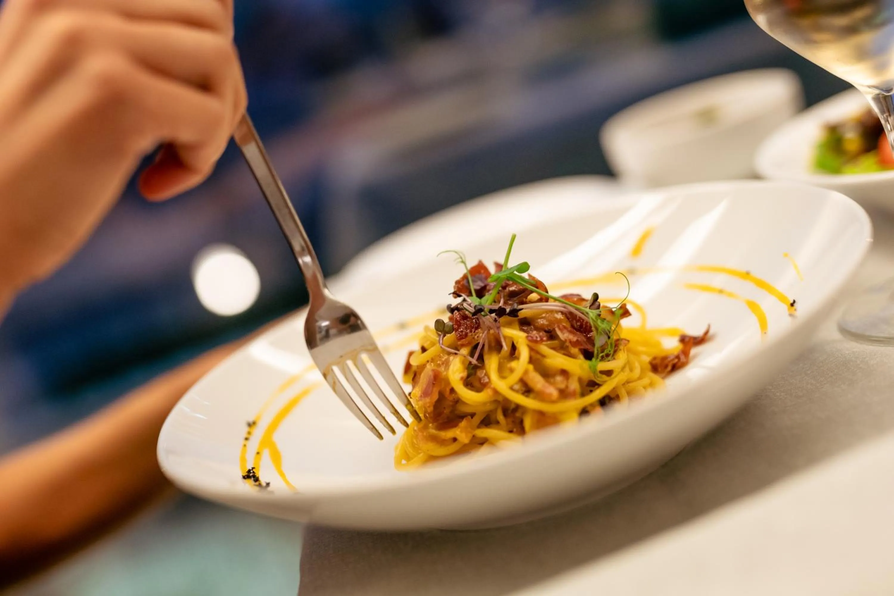 Restaurant/places to eat in Villa Luisa Resort & Luxury Apartments