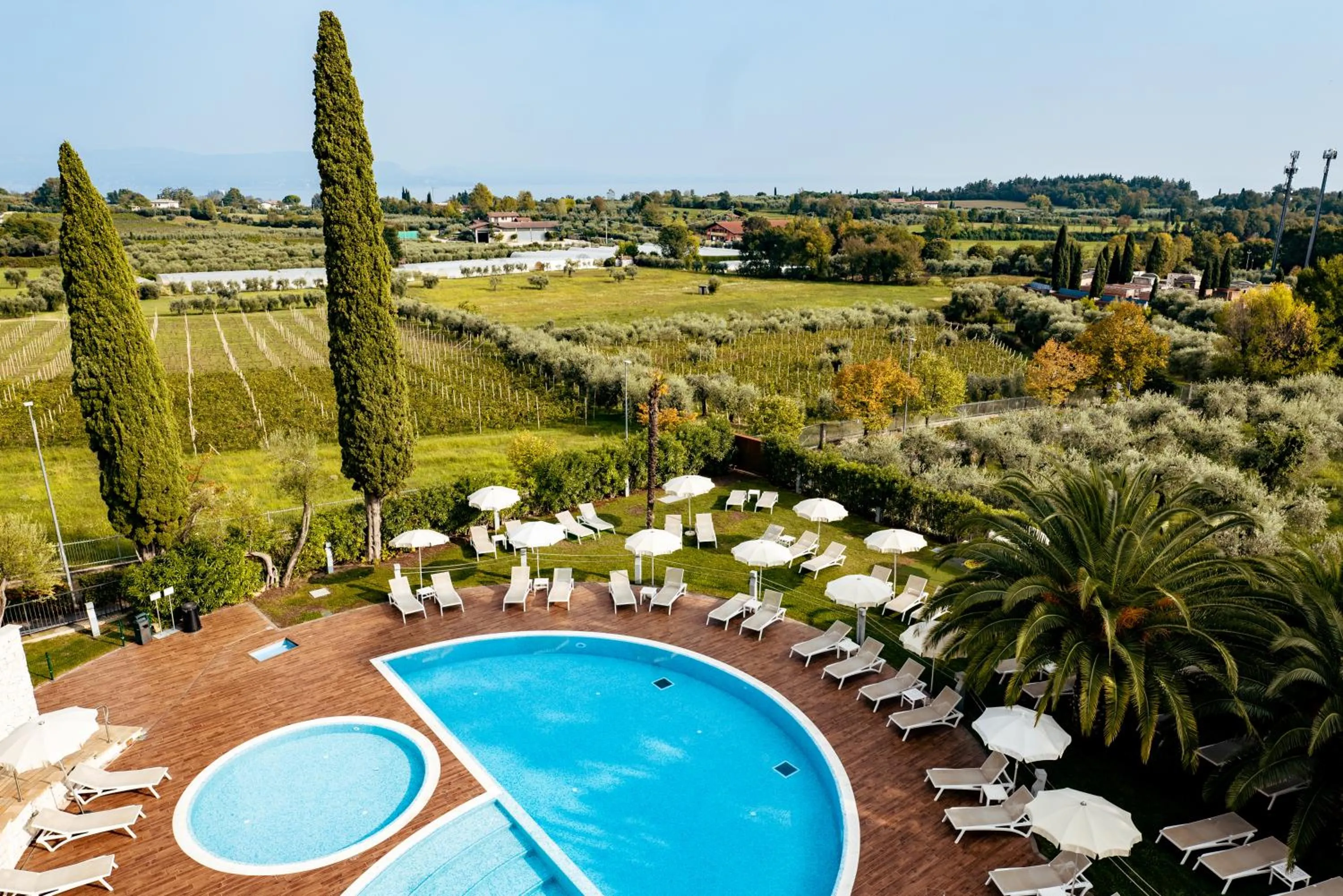 Bird's eye view in Villa Luisa Resort & Luxury Apartments