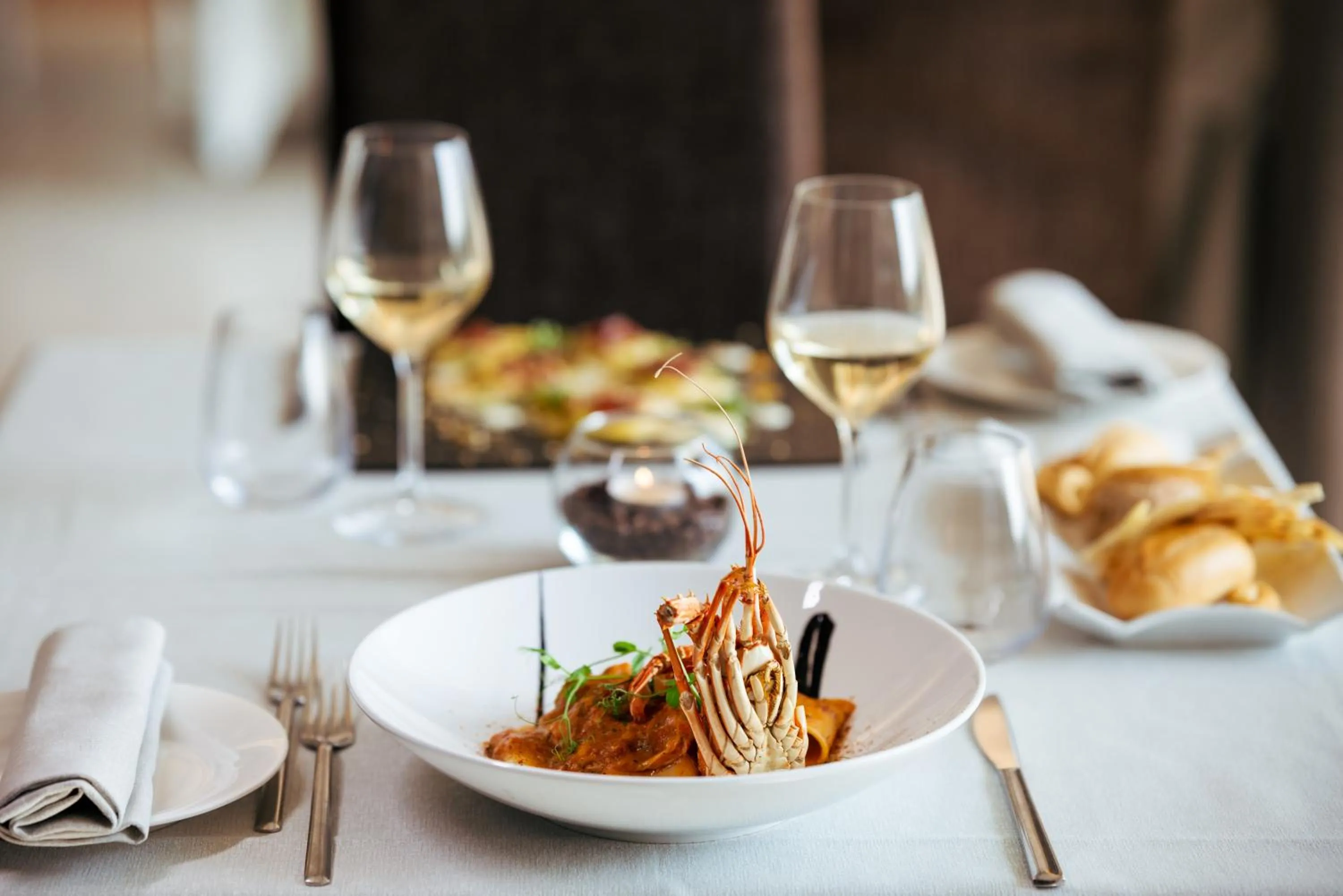 Restaurant/places to eat in Villa Luisa Resort & Luxury Apartments