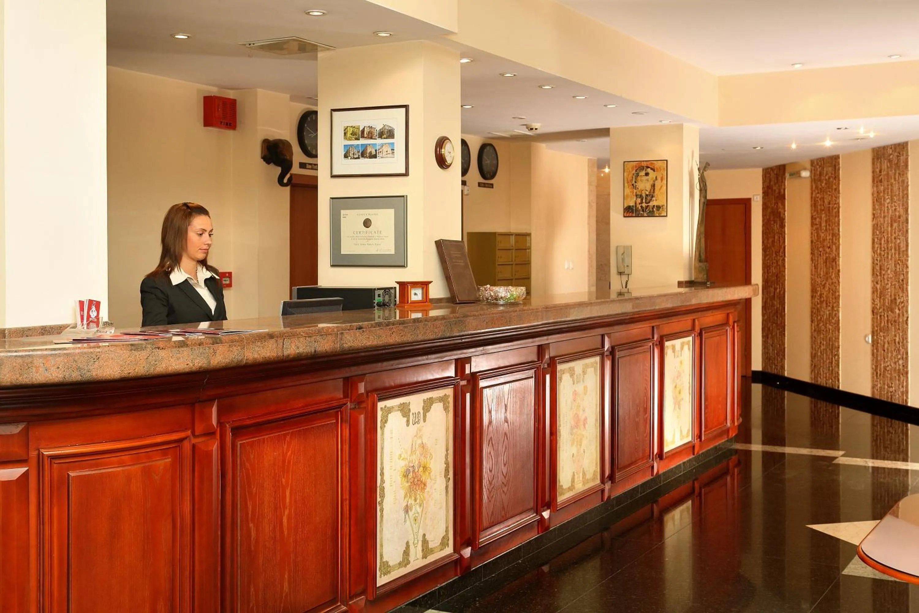 Staff in Hotel Anna Palace