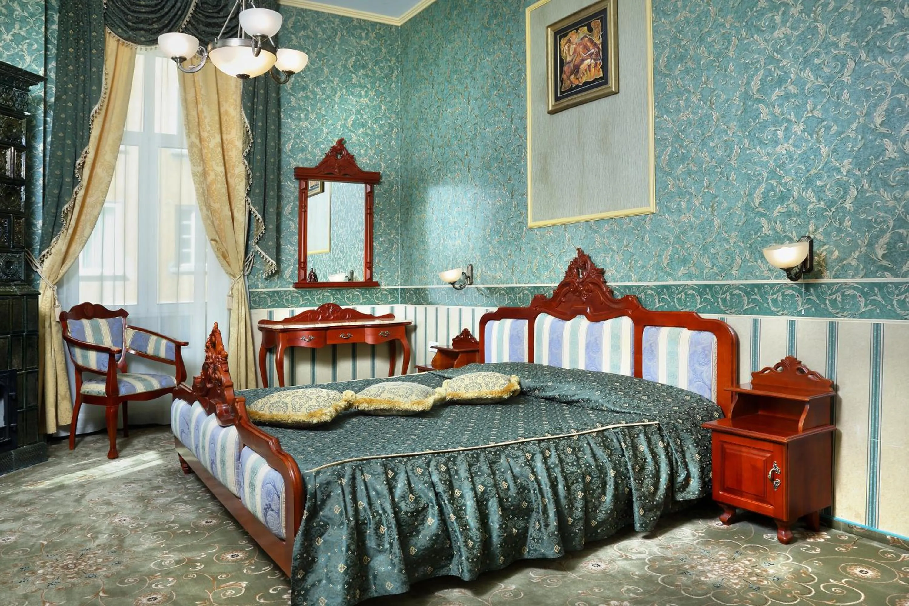 Bed in Hotel Anna Palace