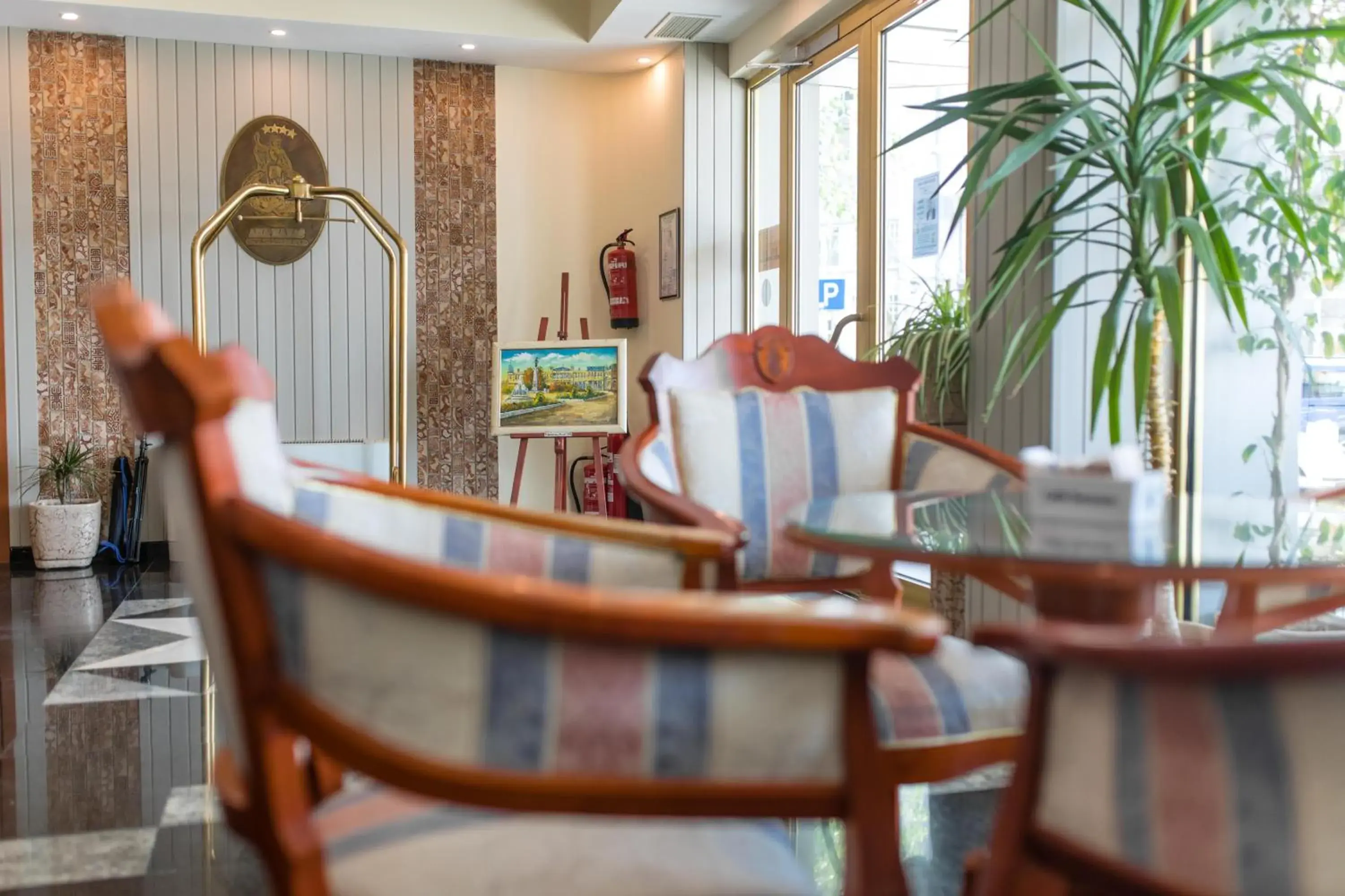 Lobby or reception in Hotel Anna Palace Lobby or reception in Hotel Anna Palace