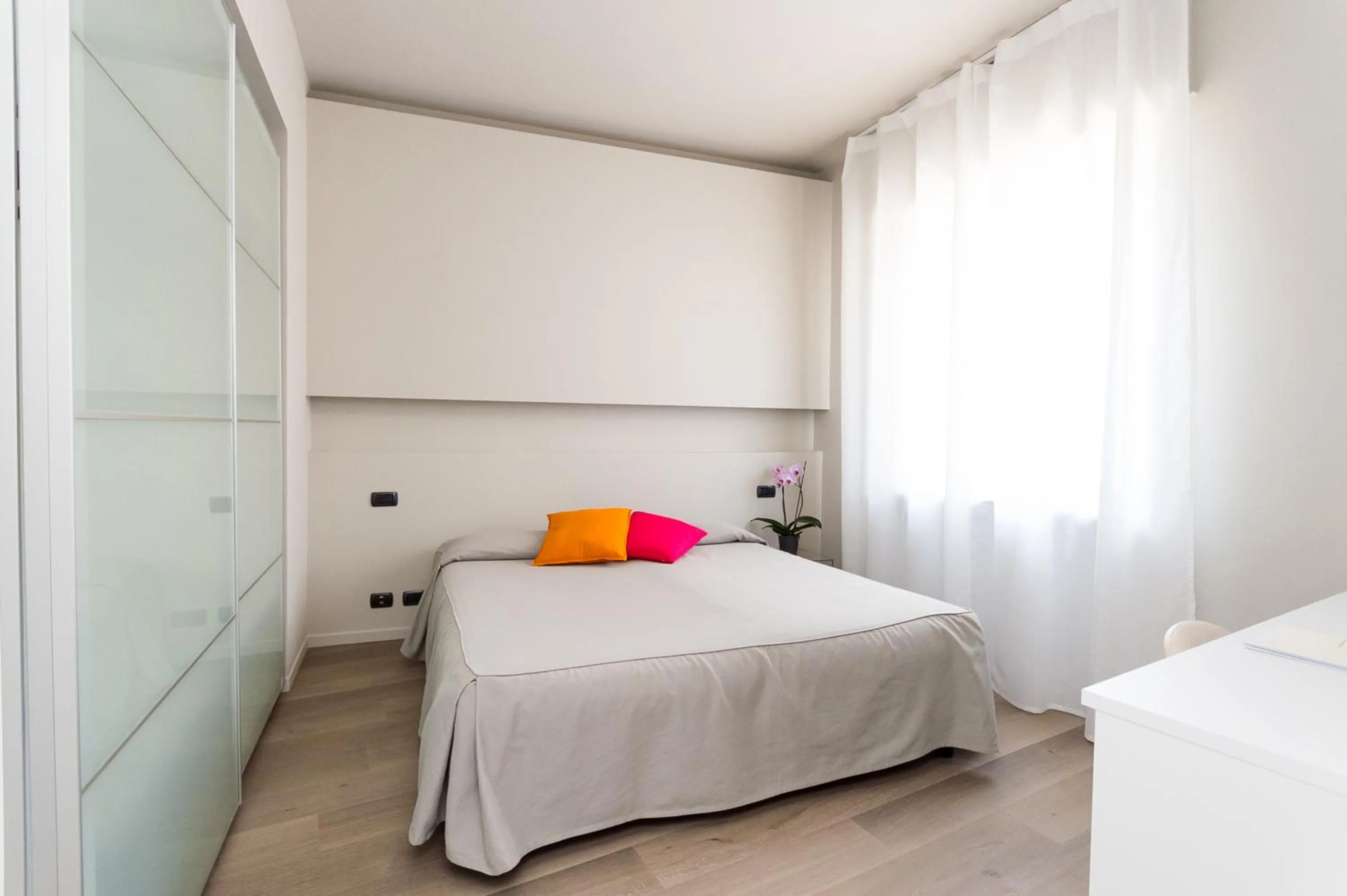 Bedroom, Bed in Hotel Tirreno