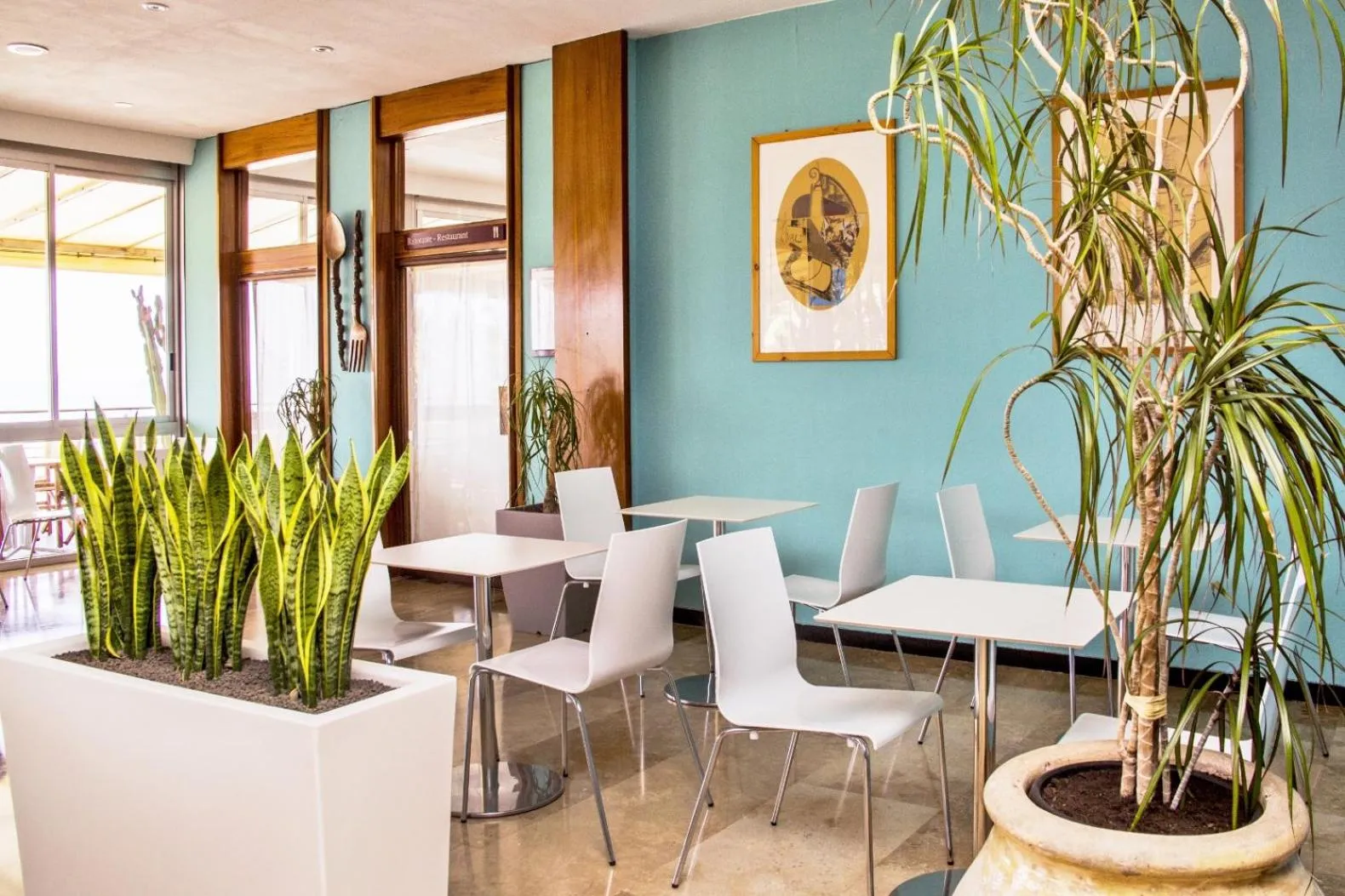 Lobby or reception in Hotel Tirreno