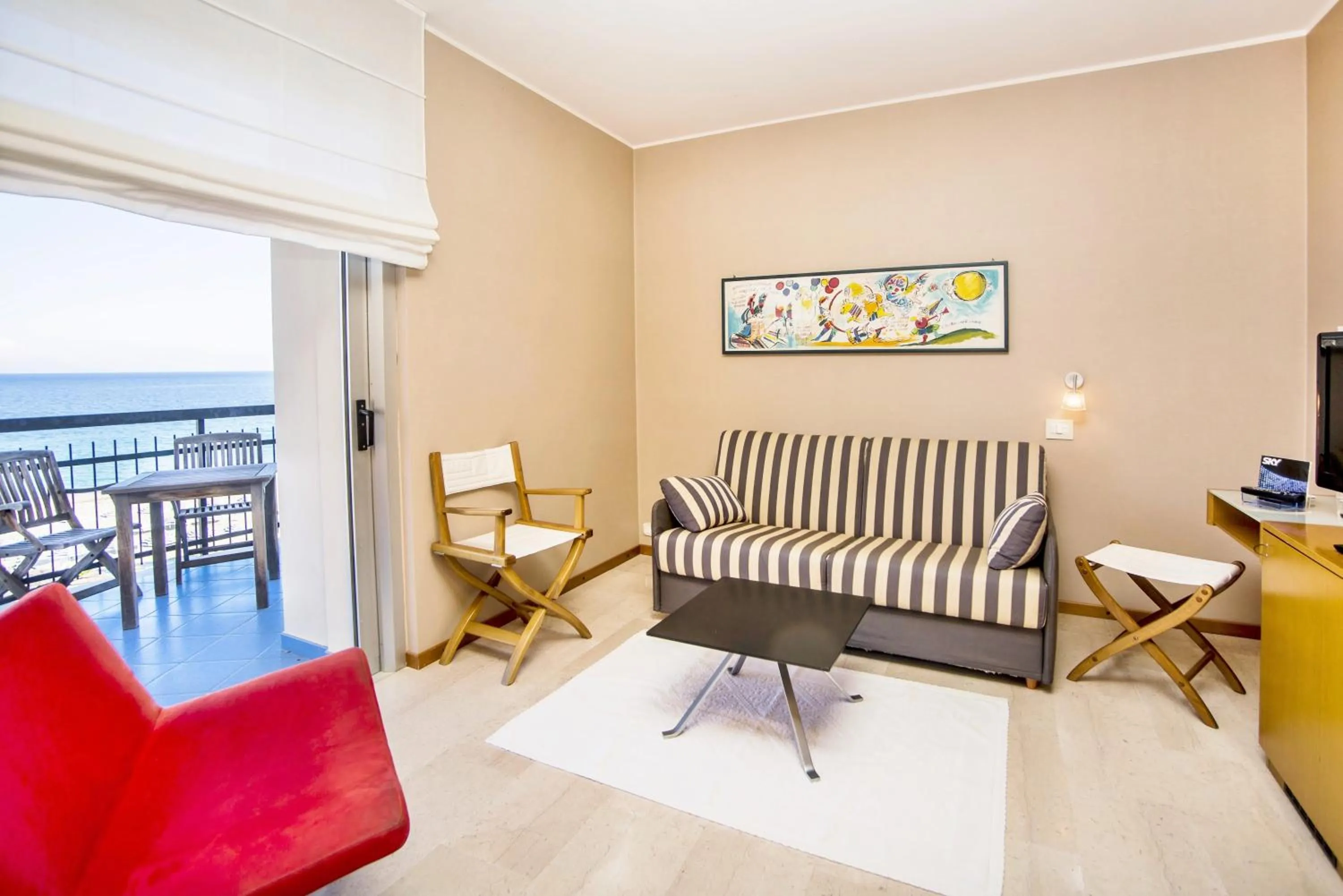 Living room in Hotel Tirreno